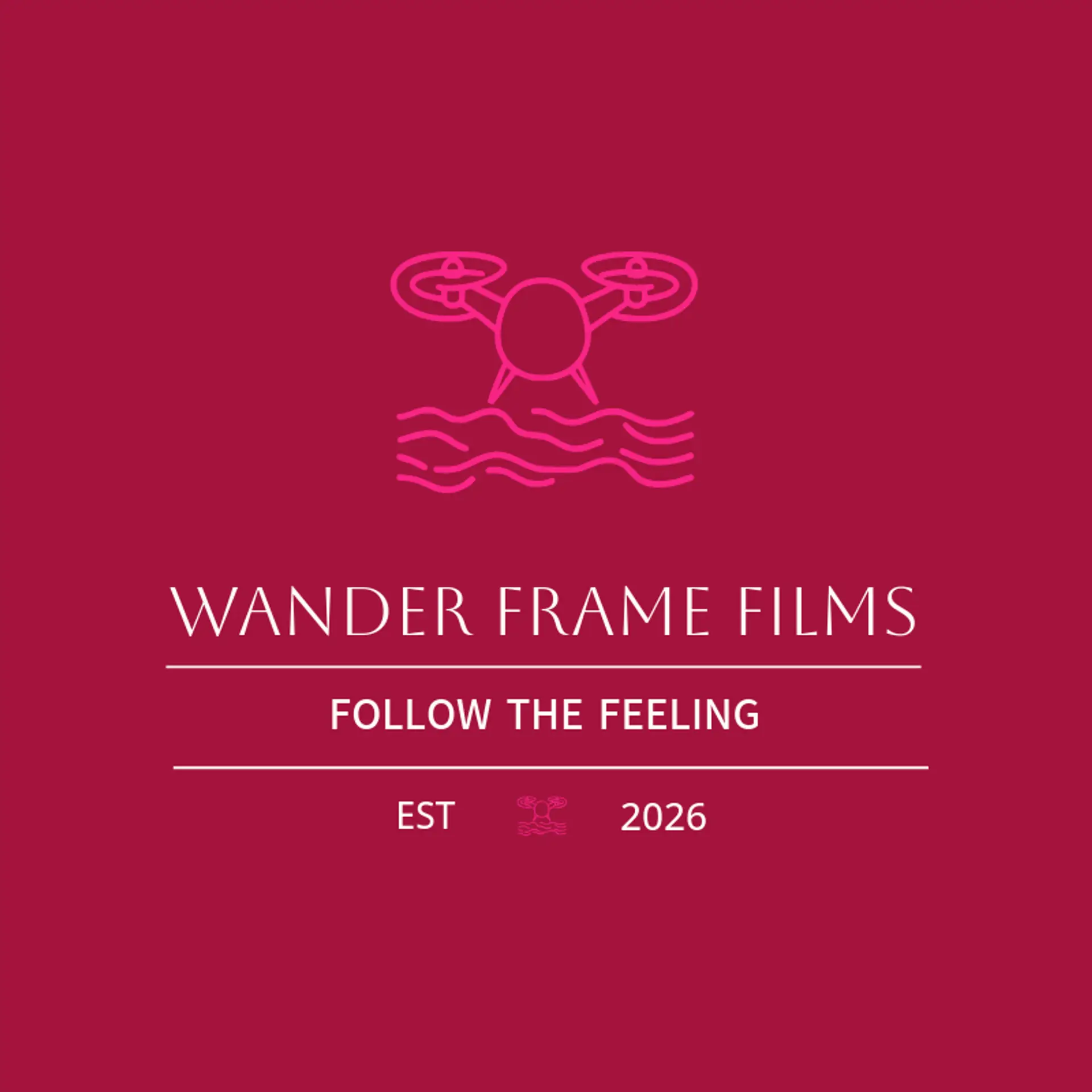 Wander Frame Films logo for video