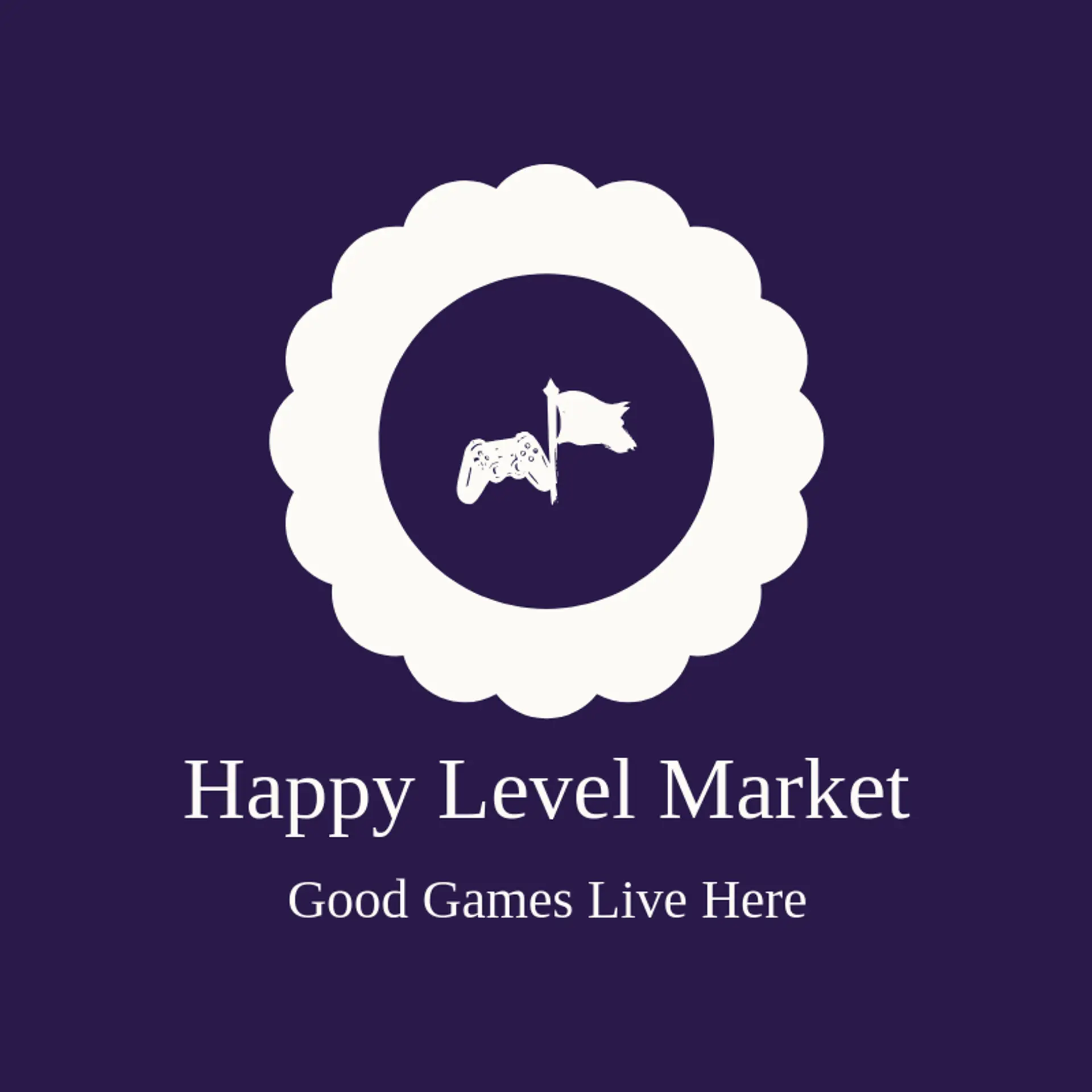 Happy Level Market logo for nintendo