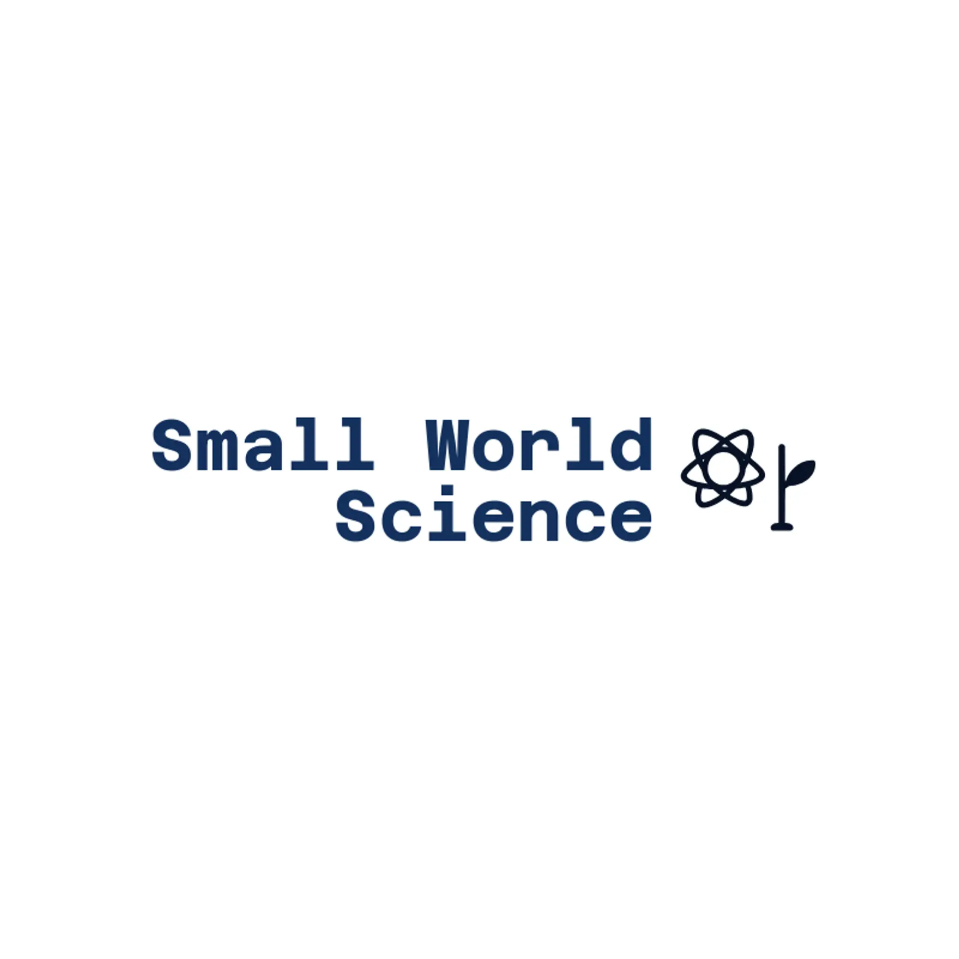 Small World Science logo for stem