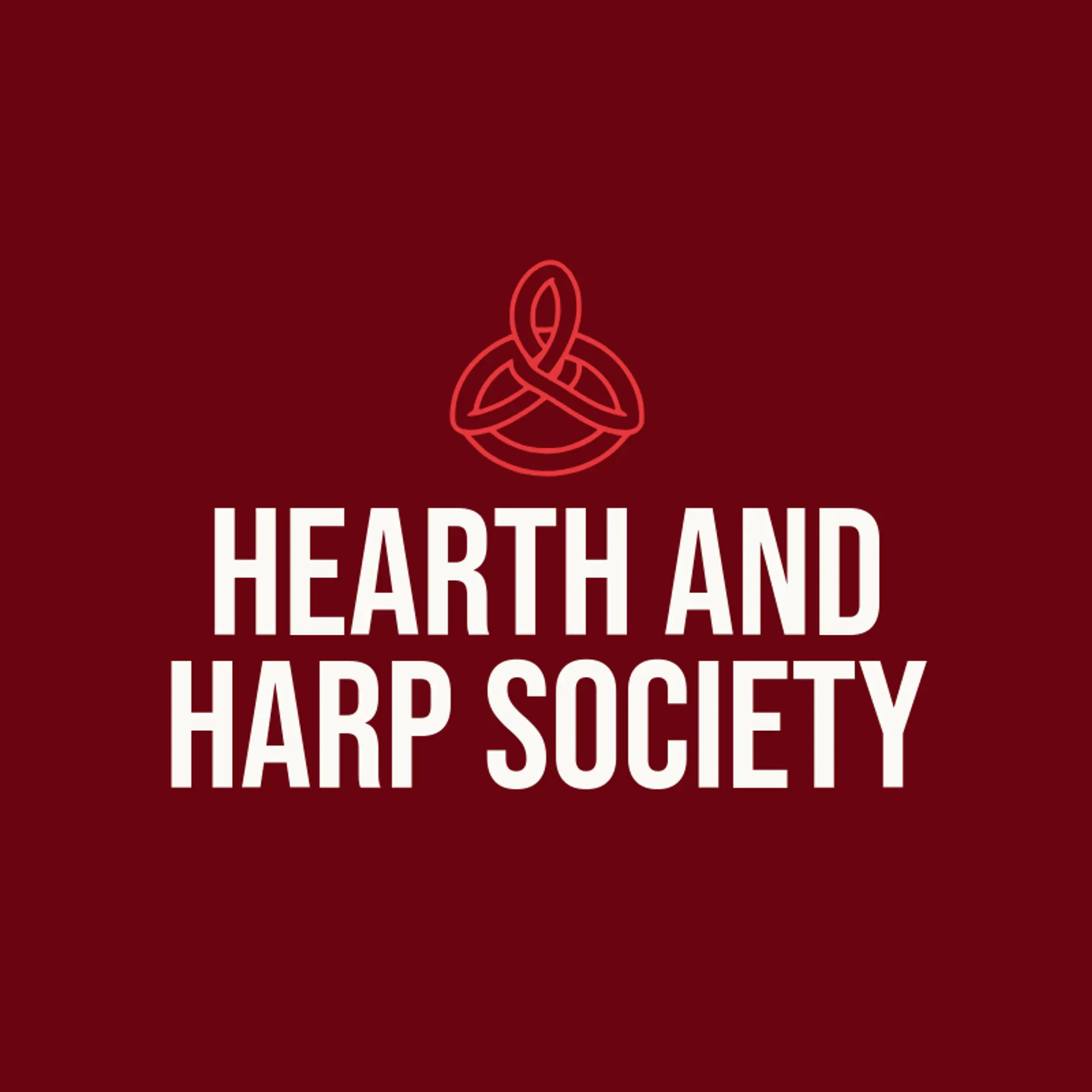 Hearth and Harp Society logo for celtic