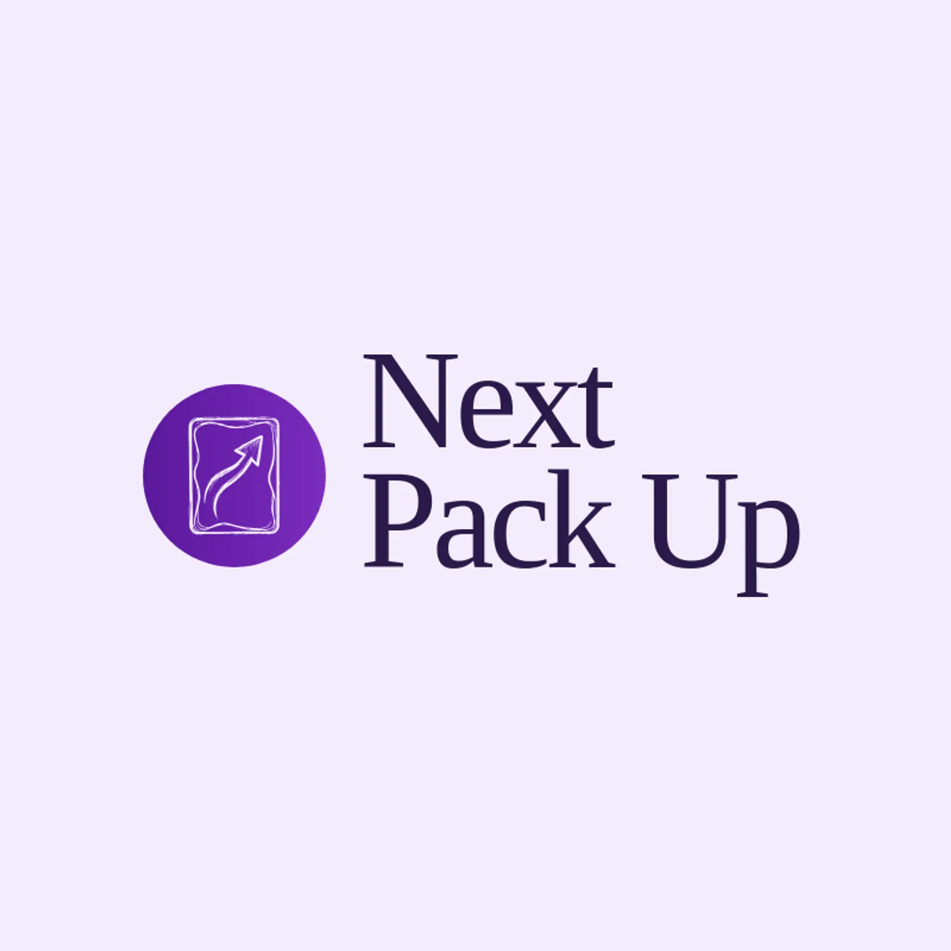 Next Pack Up logo for trading card