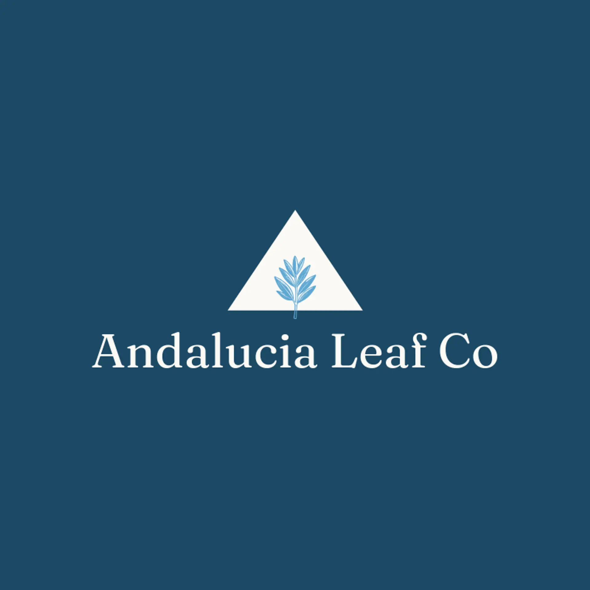 Andalucia Leaf Co logo for spanish