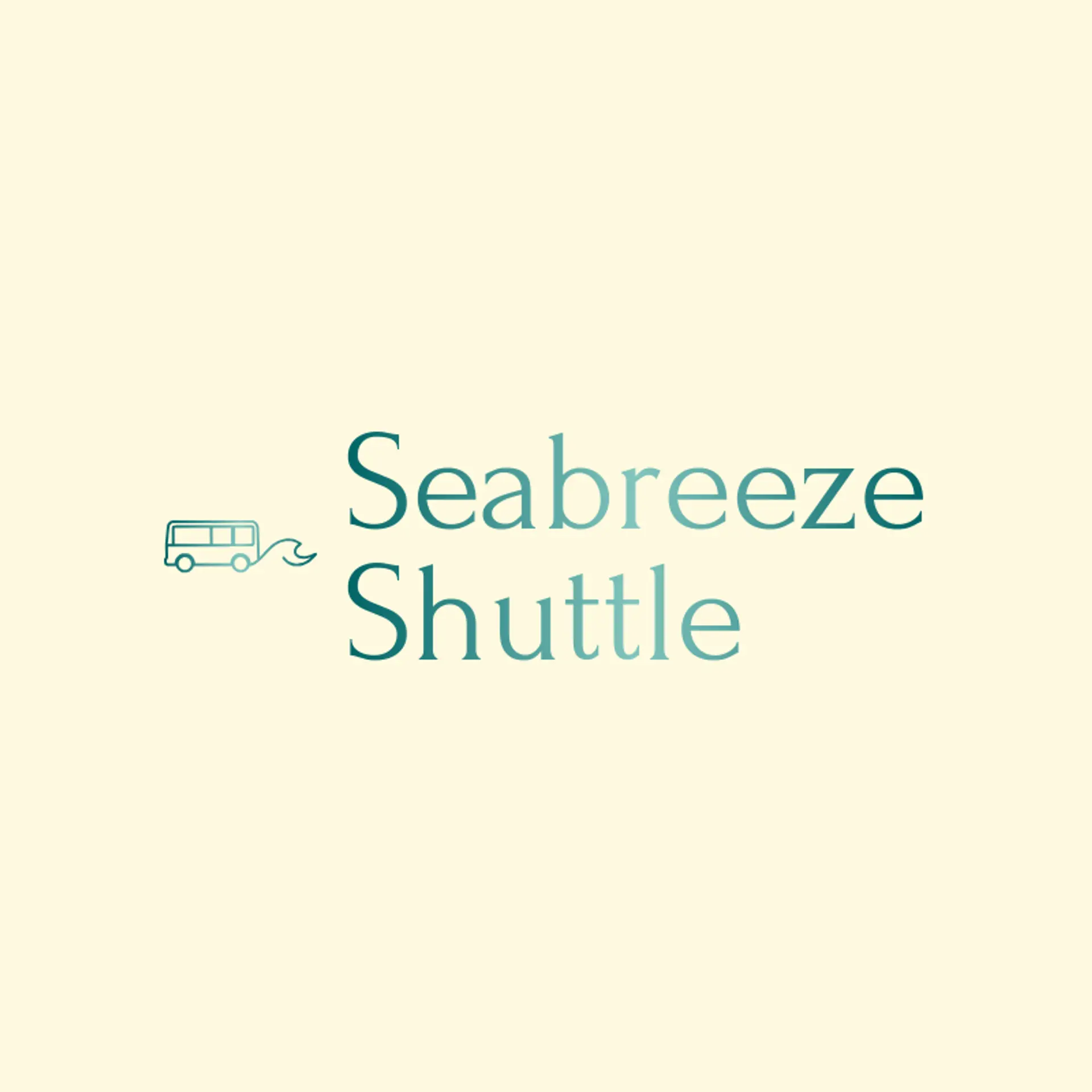Seabreeze Shuttle logo for bus