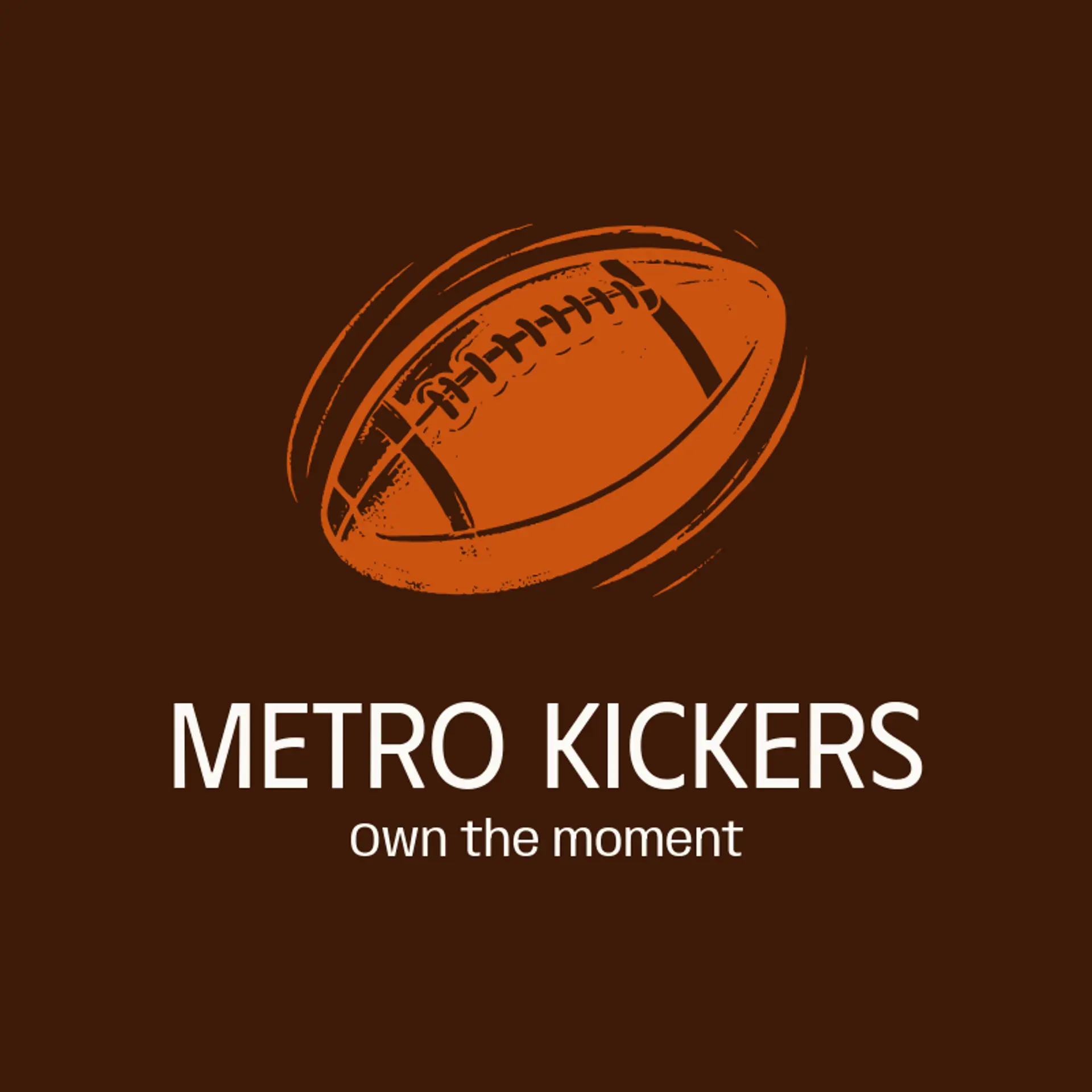 Metro Kickers logo for football team