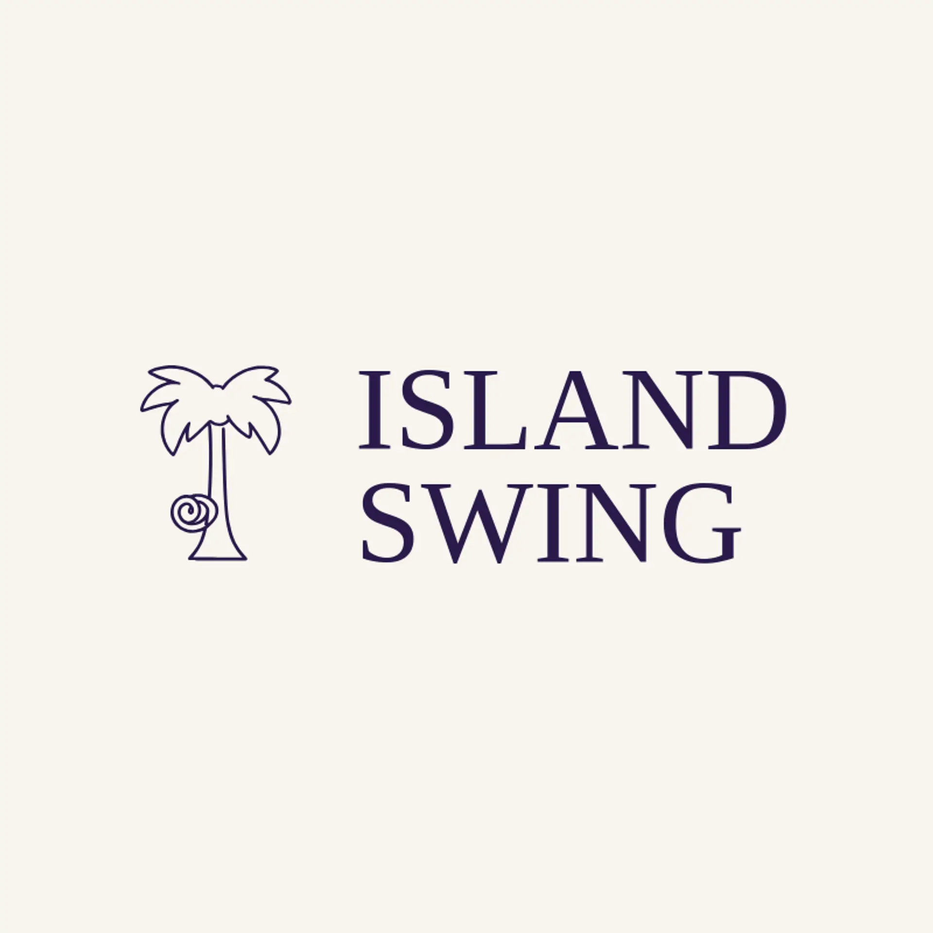 Island Swing logo for monkey