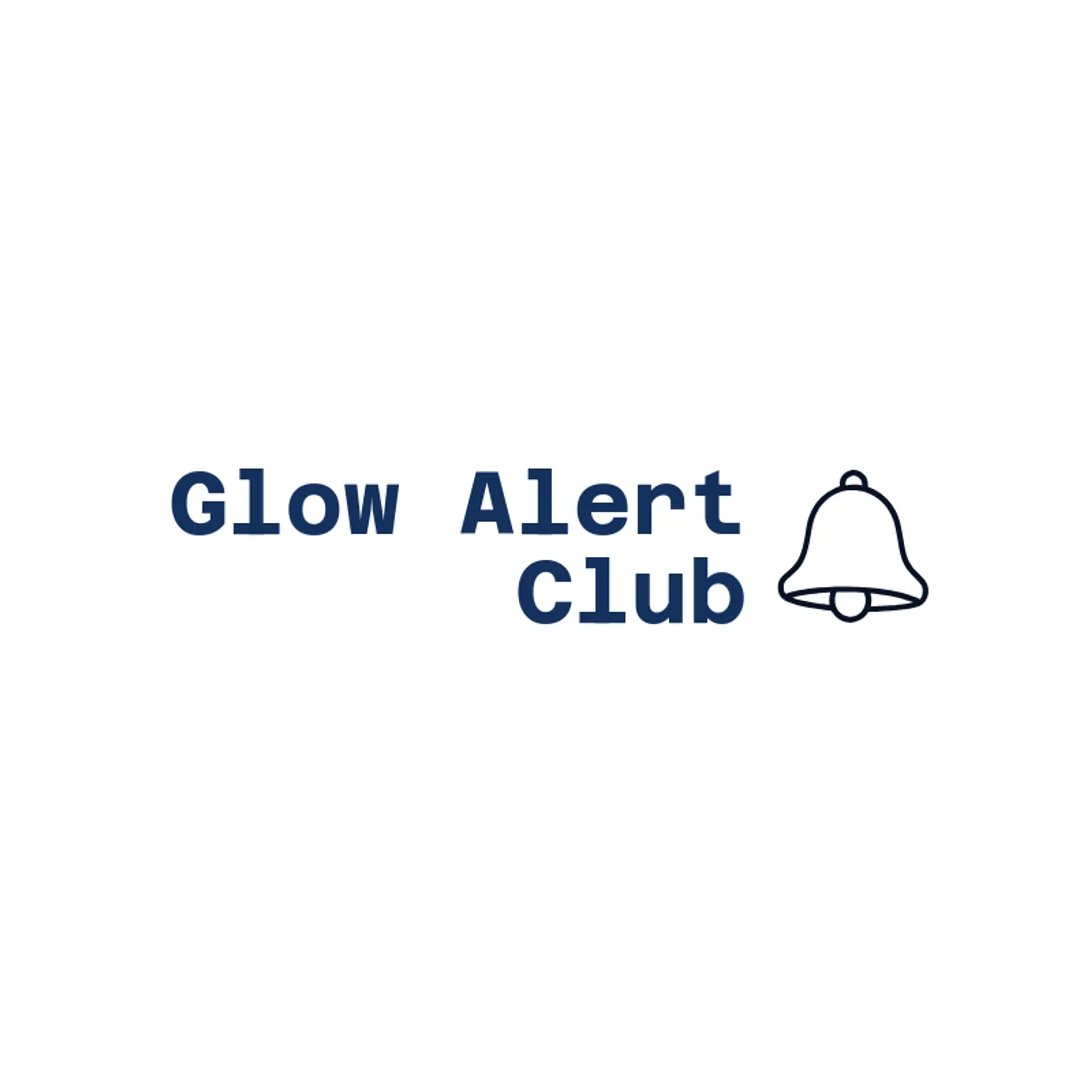 Glow Alert Club logo for social media
