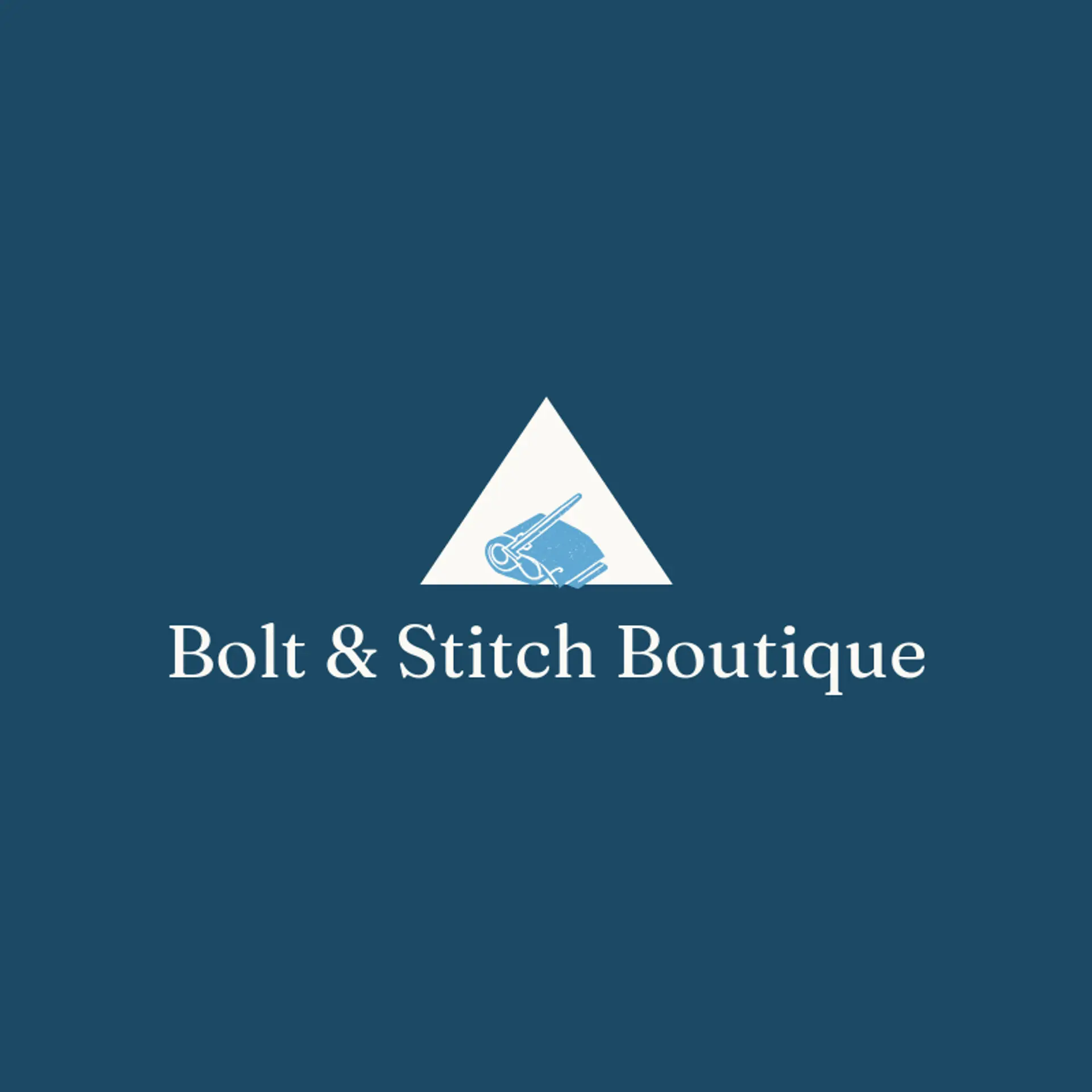 Bolt & Stitch Boutique logo for cotton