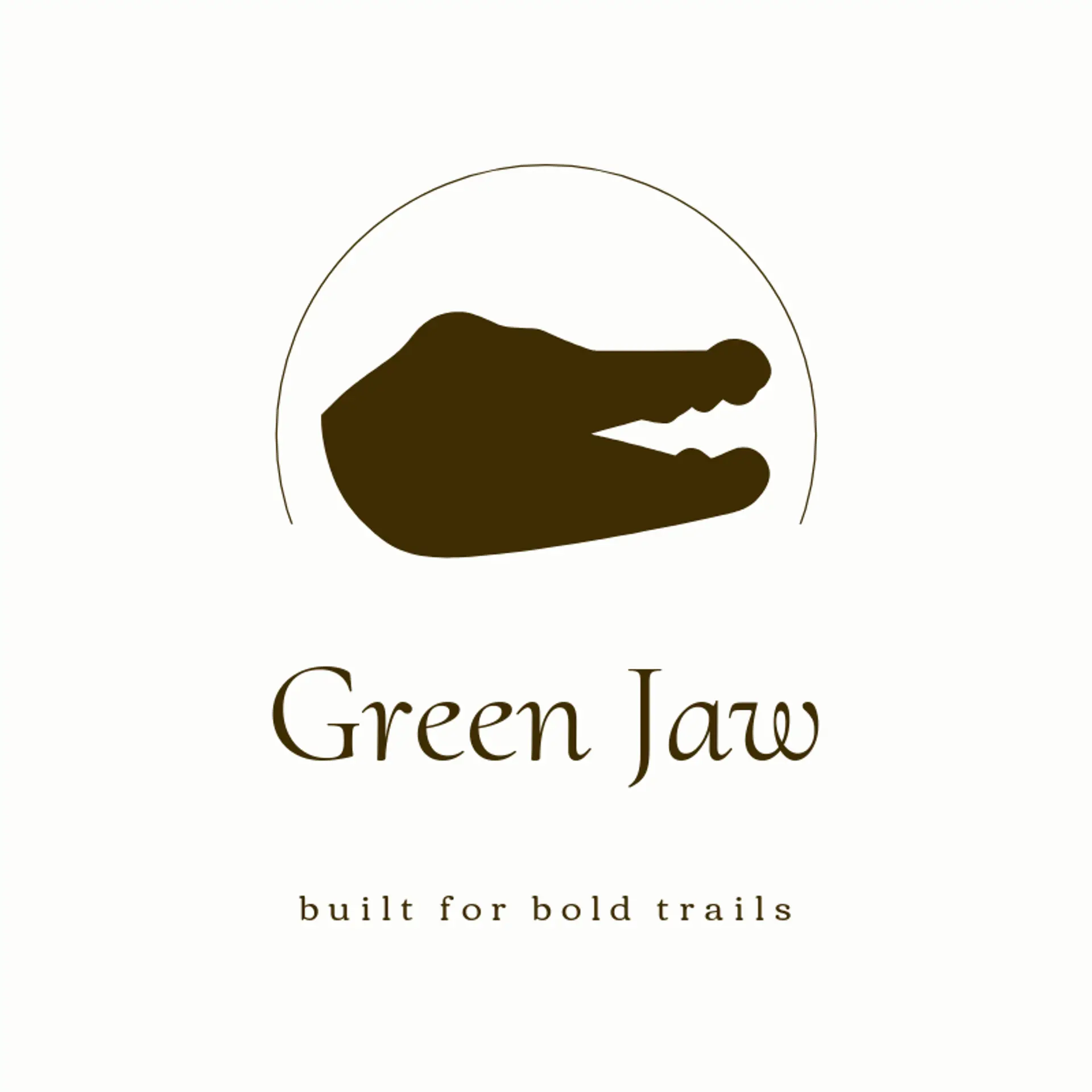 Green Jaw logo for alligator
