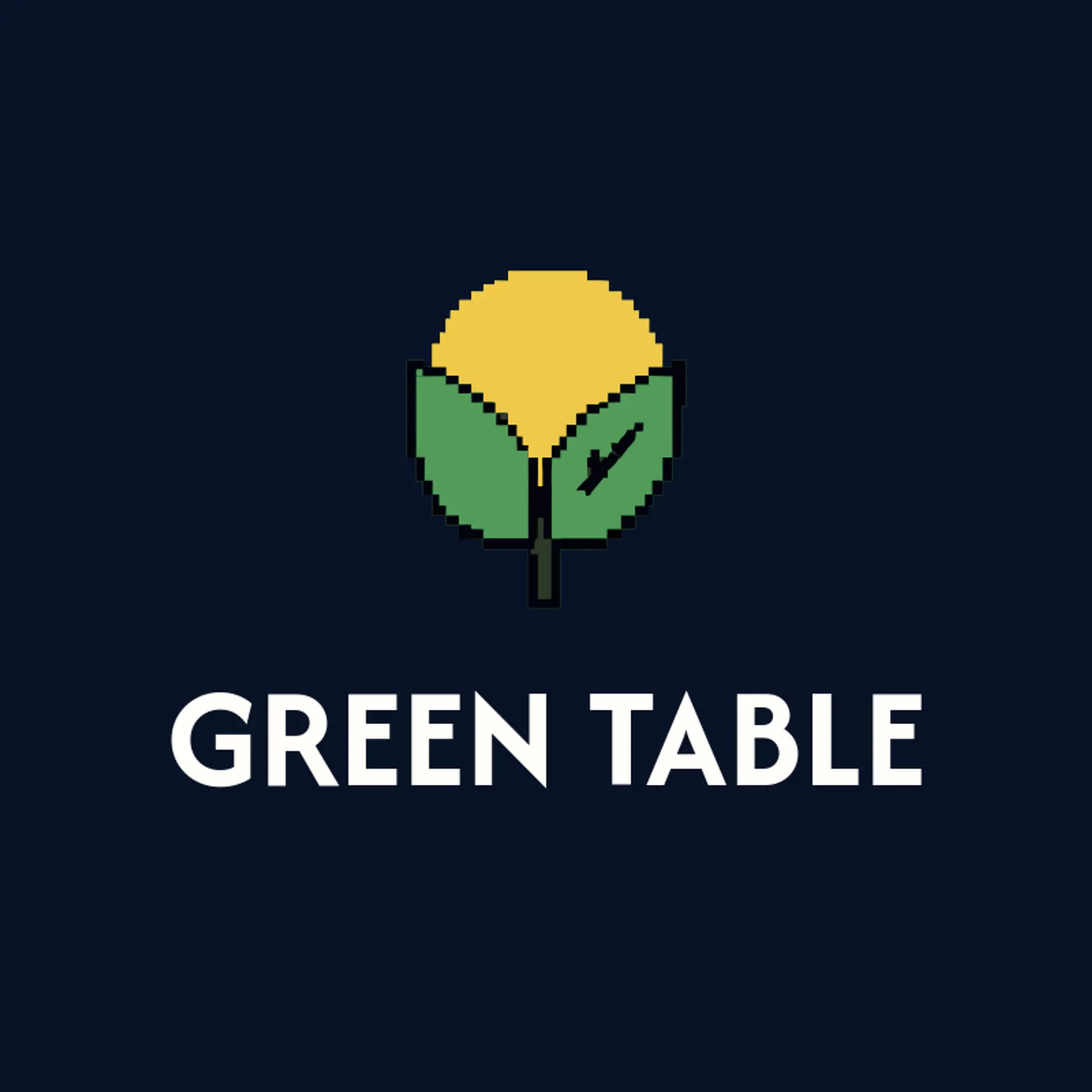 Green Table logo for vegan