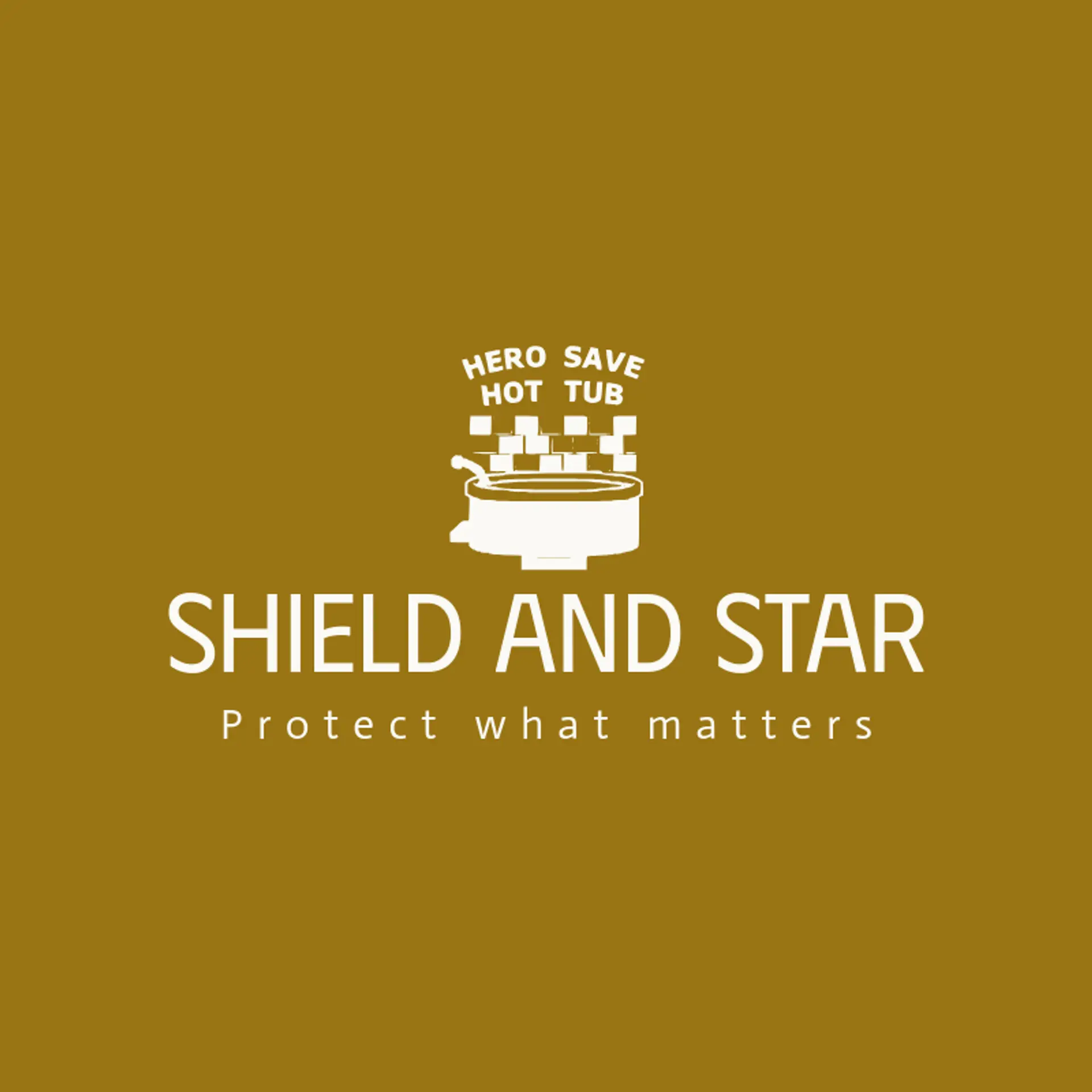 Shield and Star logo for hero