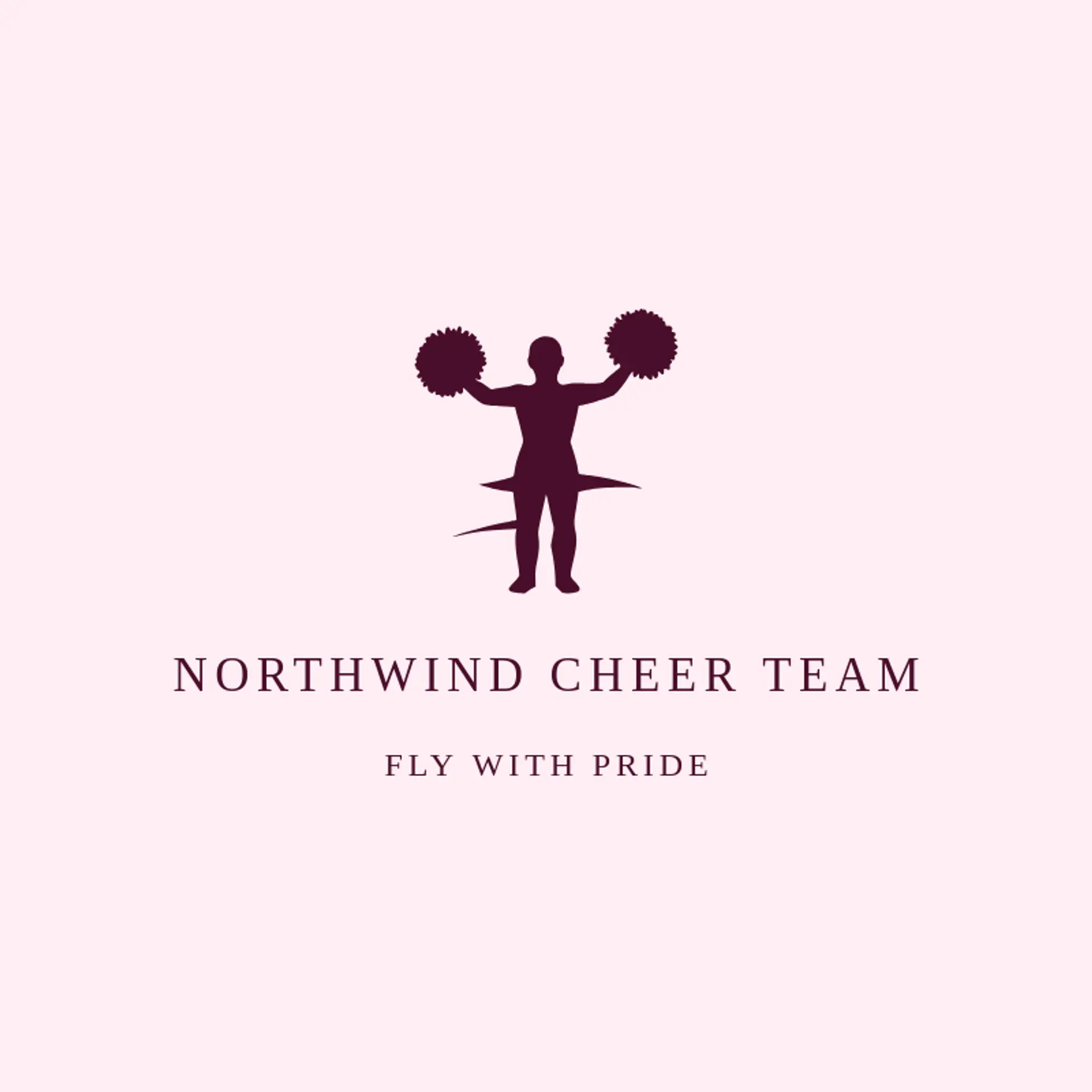 Northwind Cheer Team logo for cheerleader