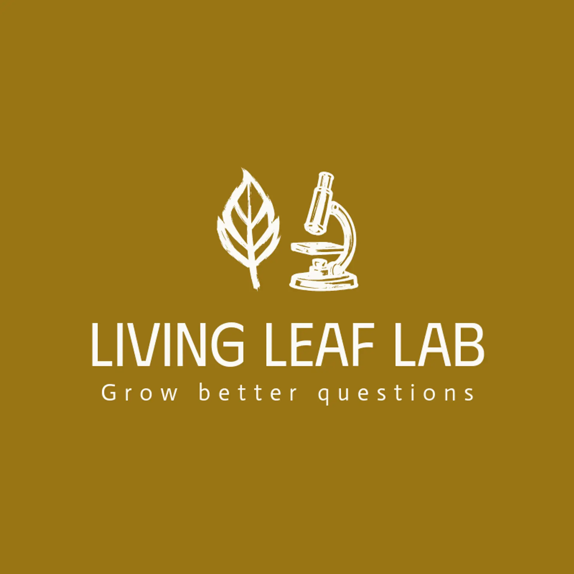 Living Leaf Lab logo for biology