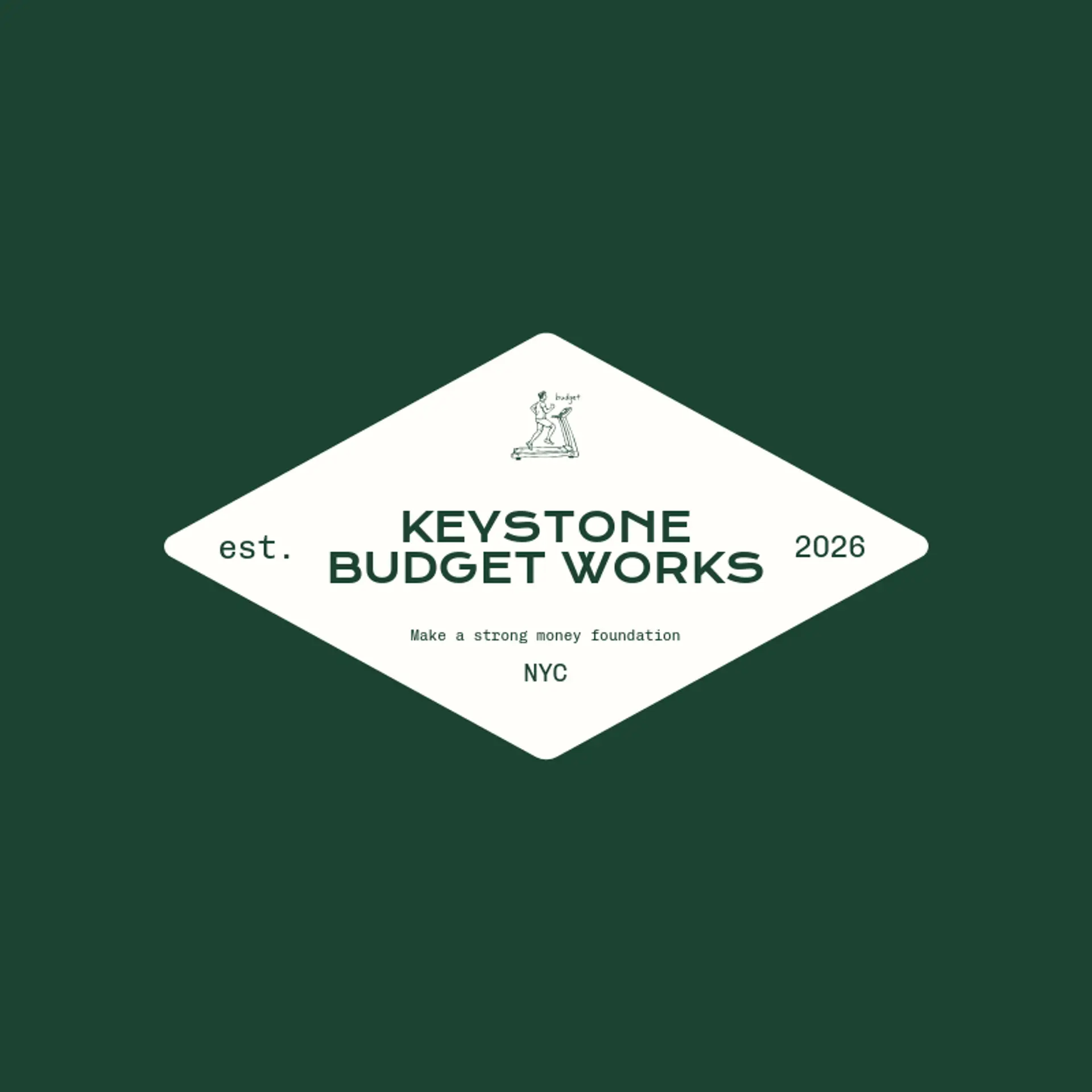 Keystone Budget Works logo for budget