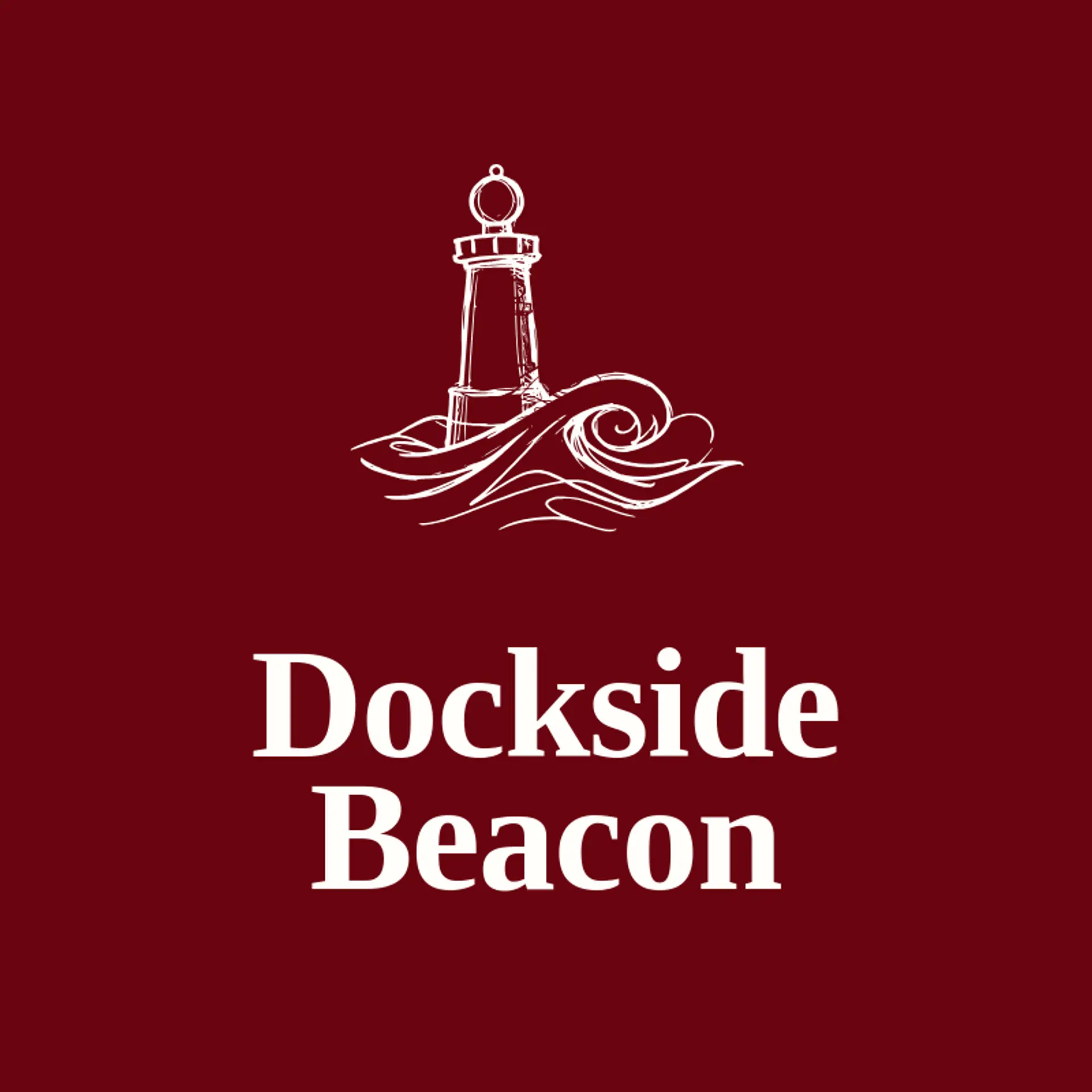 Dockside Beacon logo for shipping