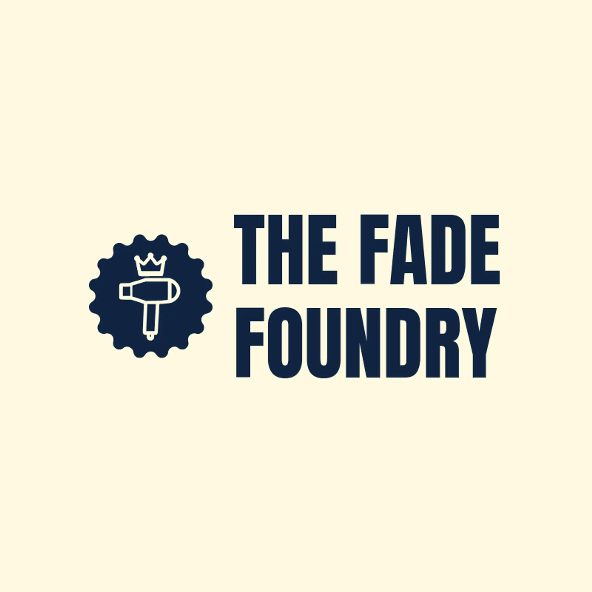 The Fade Foundry logo for hair stylist