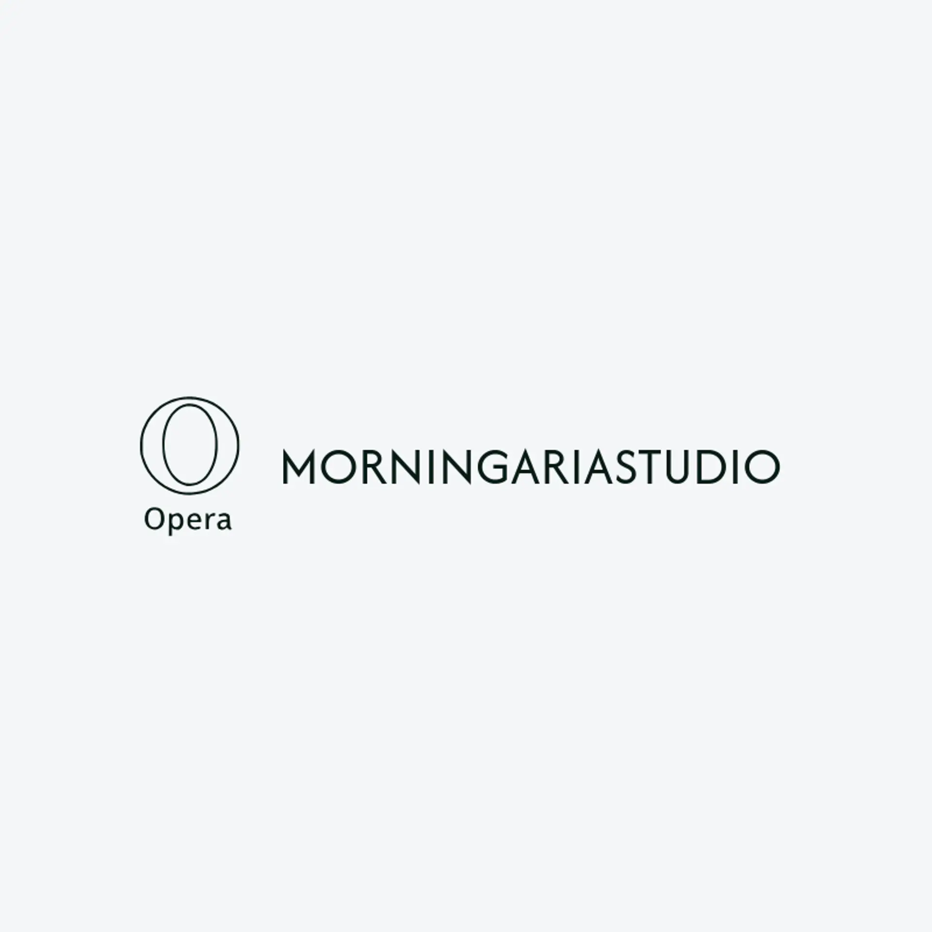 Morning Aria Studio logo for opera