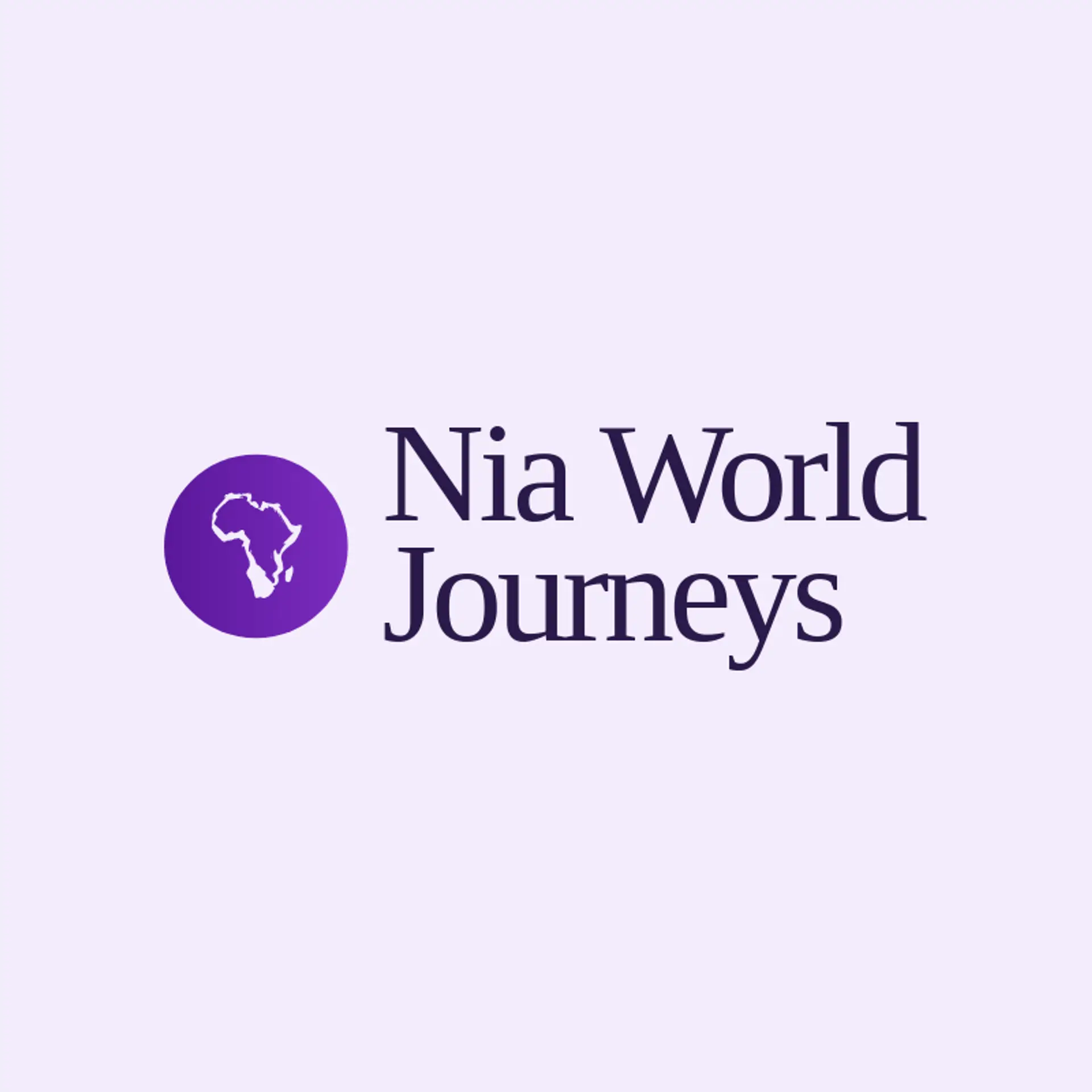 Nia World Journeys logo for africa