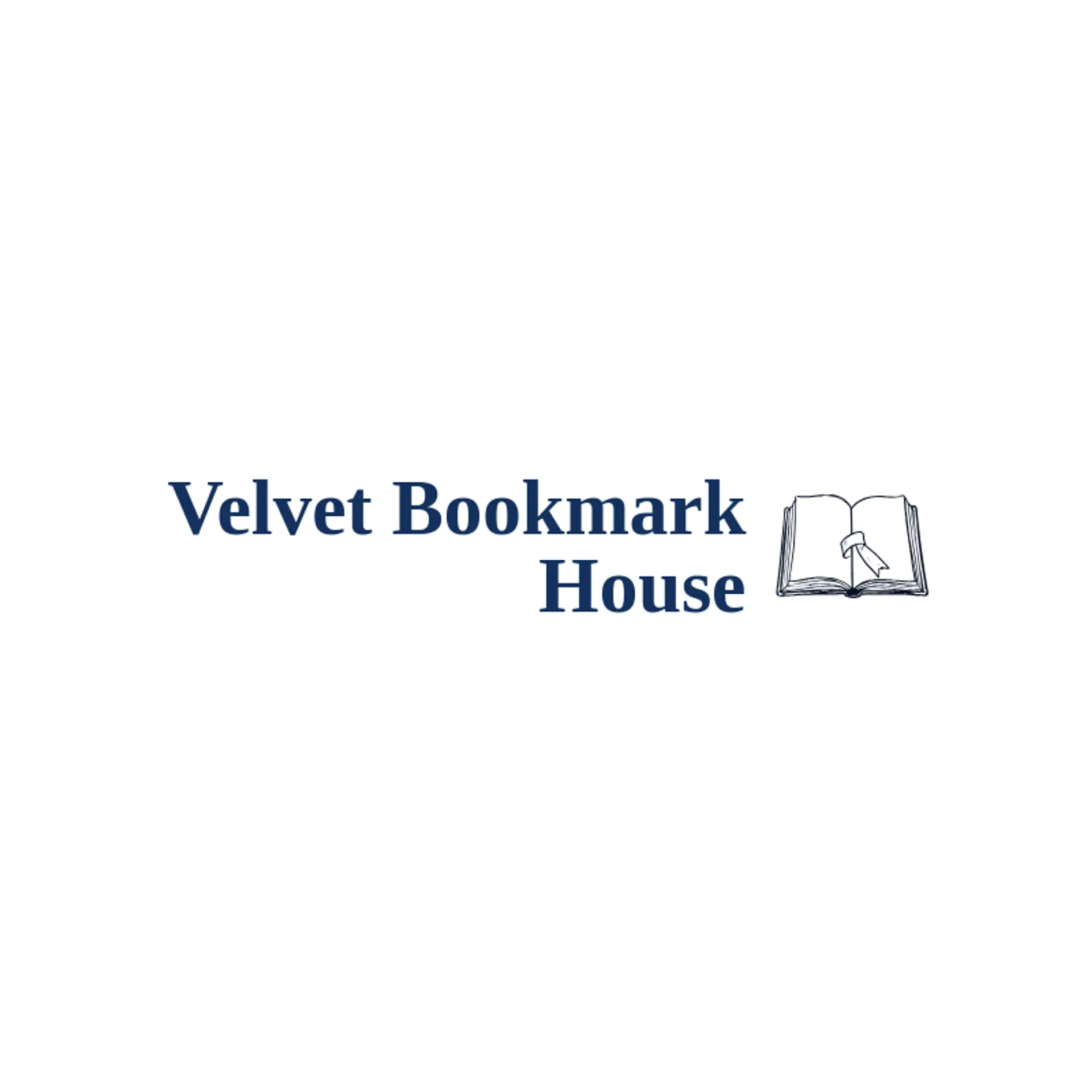 Velvet Bookmark House logo for publishing
