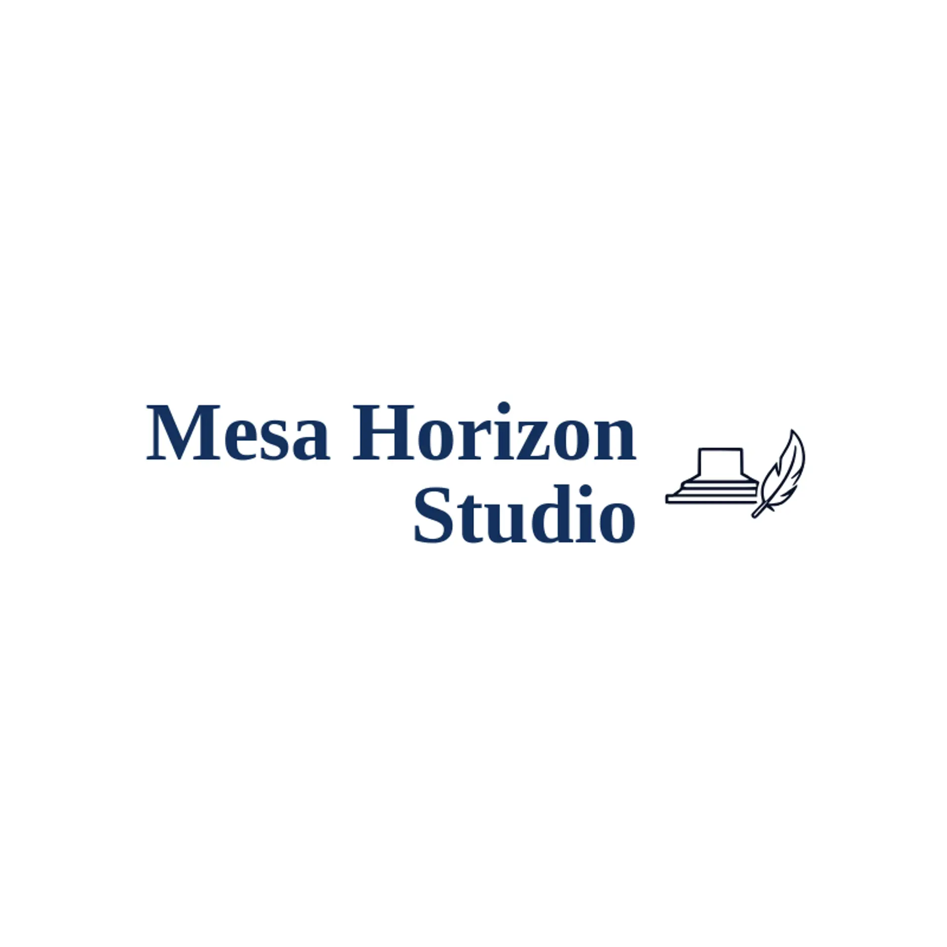 Mesa Horizon Studio logo for native american