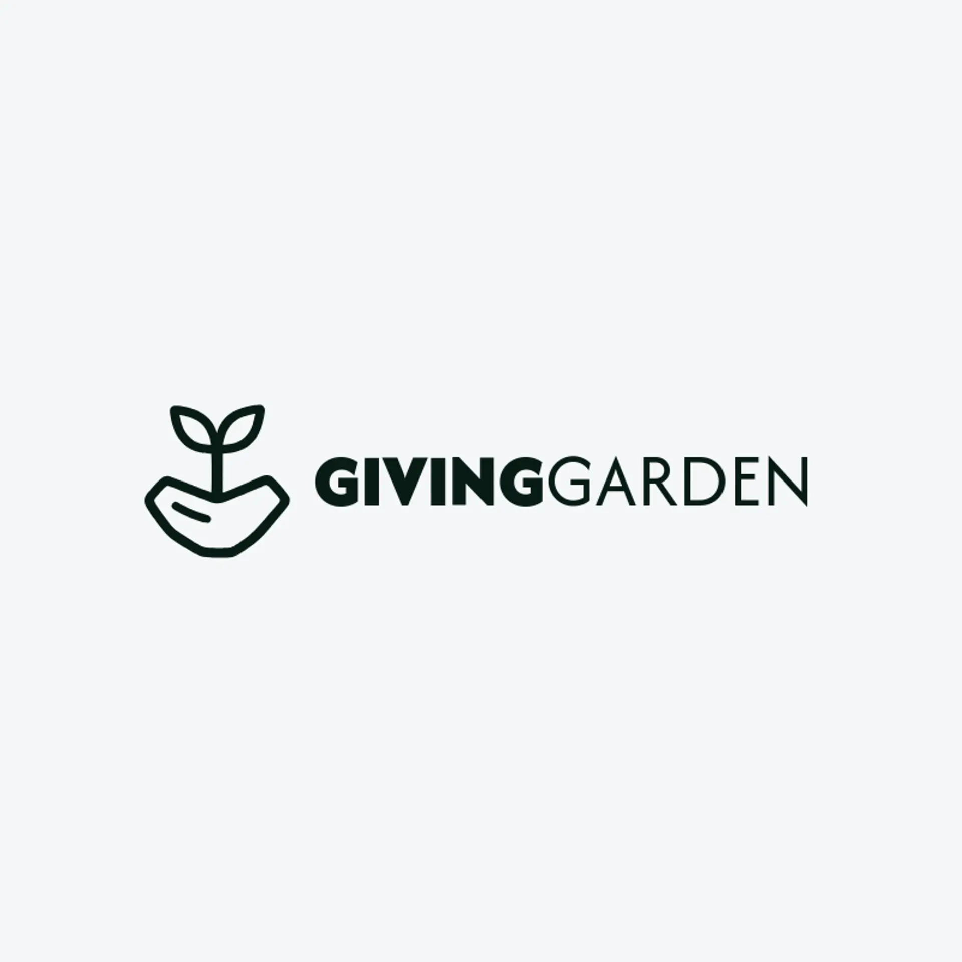 Giving Garden logo for vegan