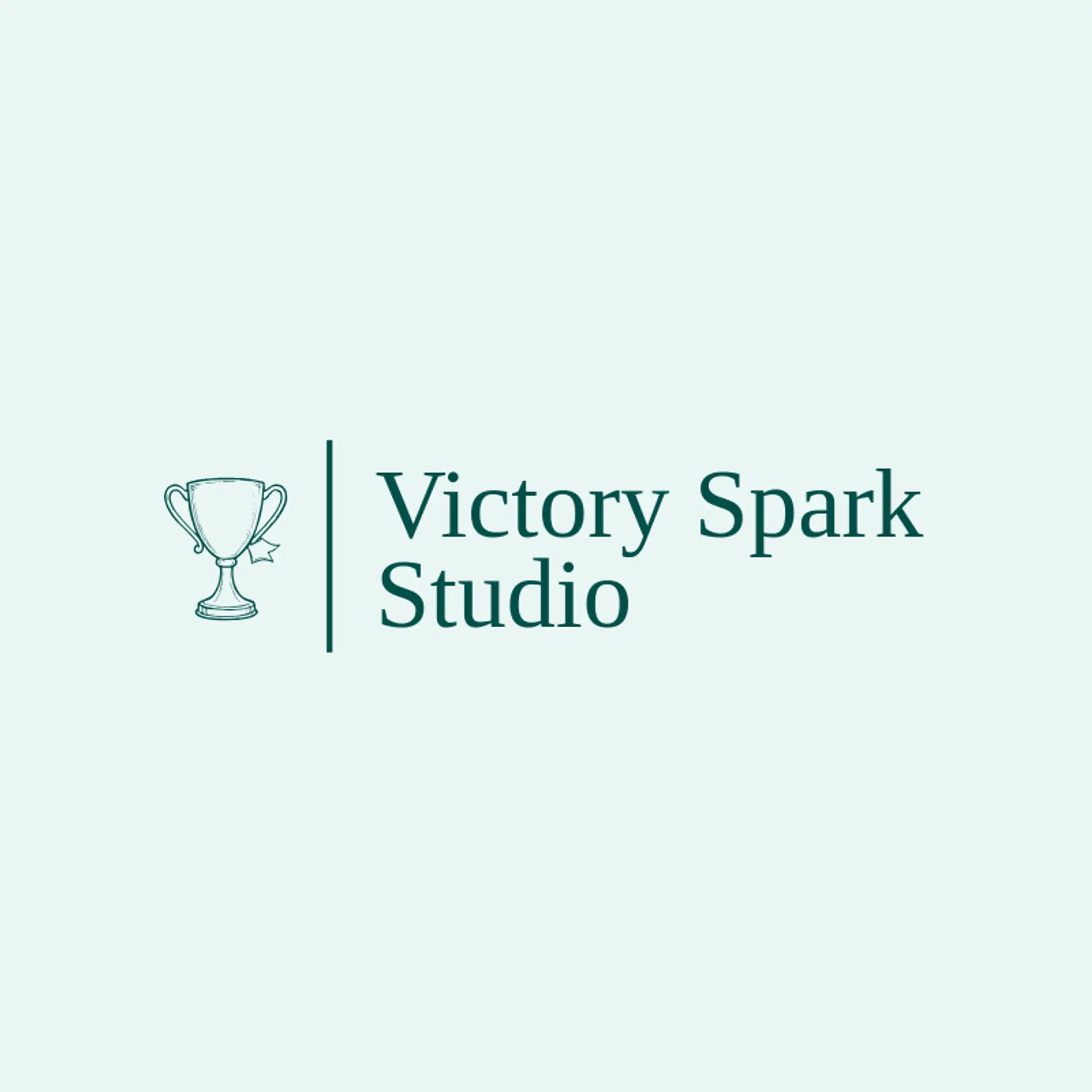 Victory Spark Studio logo for winner