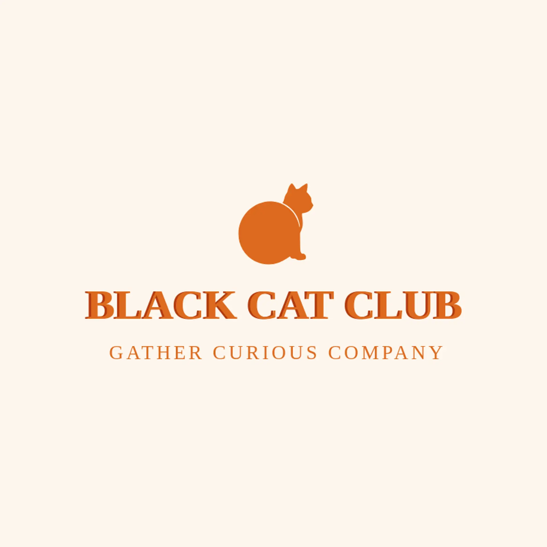 Black Cat Club logo for evil