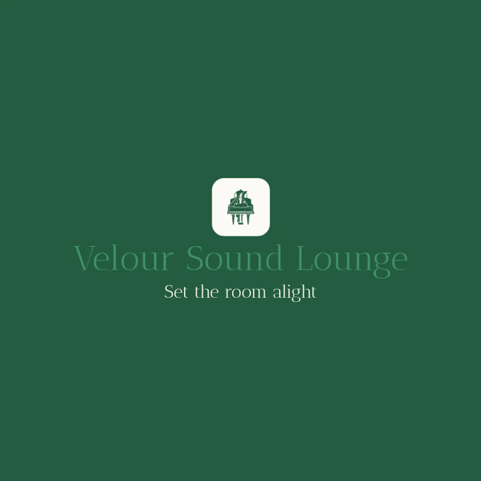 Velour Sound Lounge logo for singer