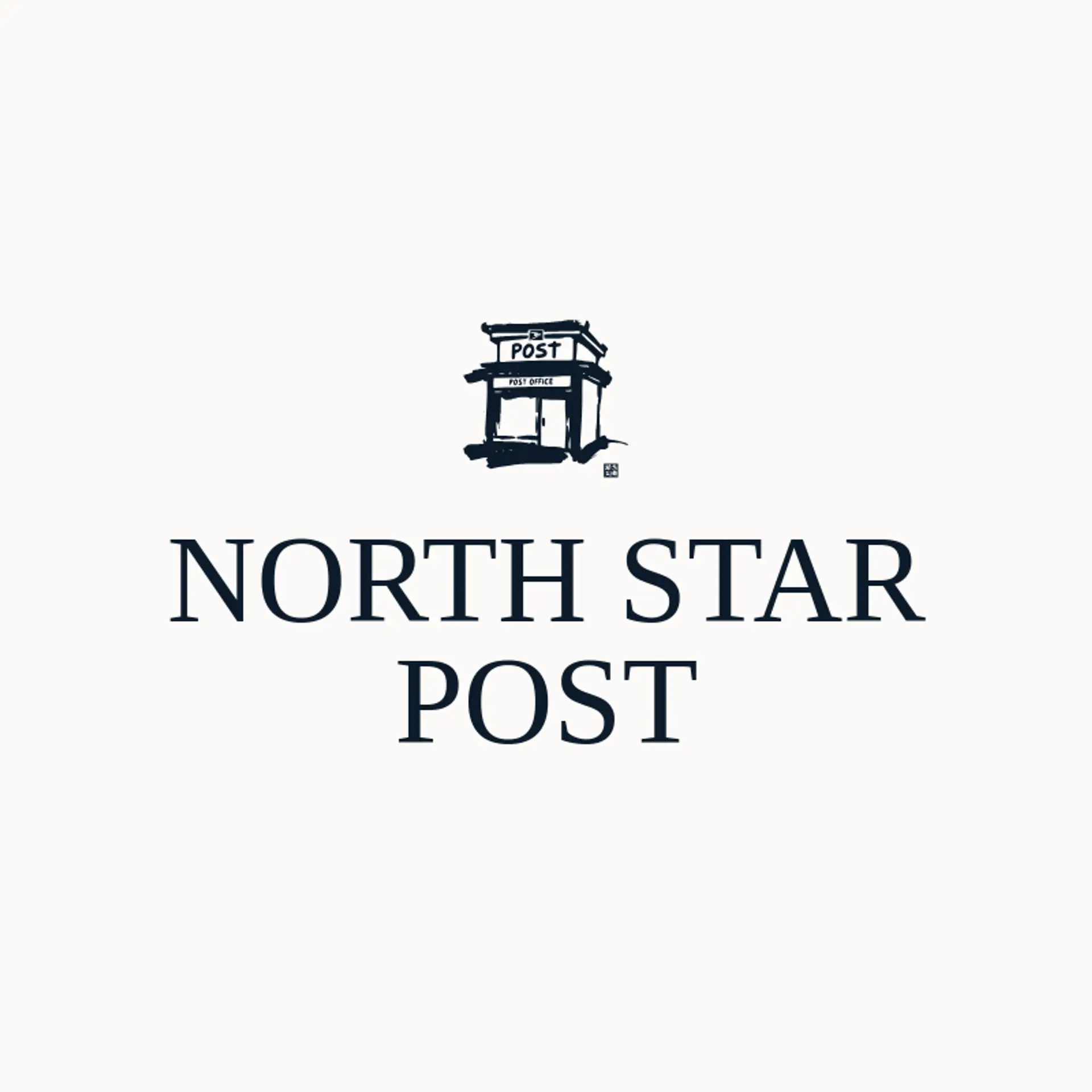 North Star Post logo for post office