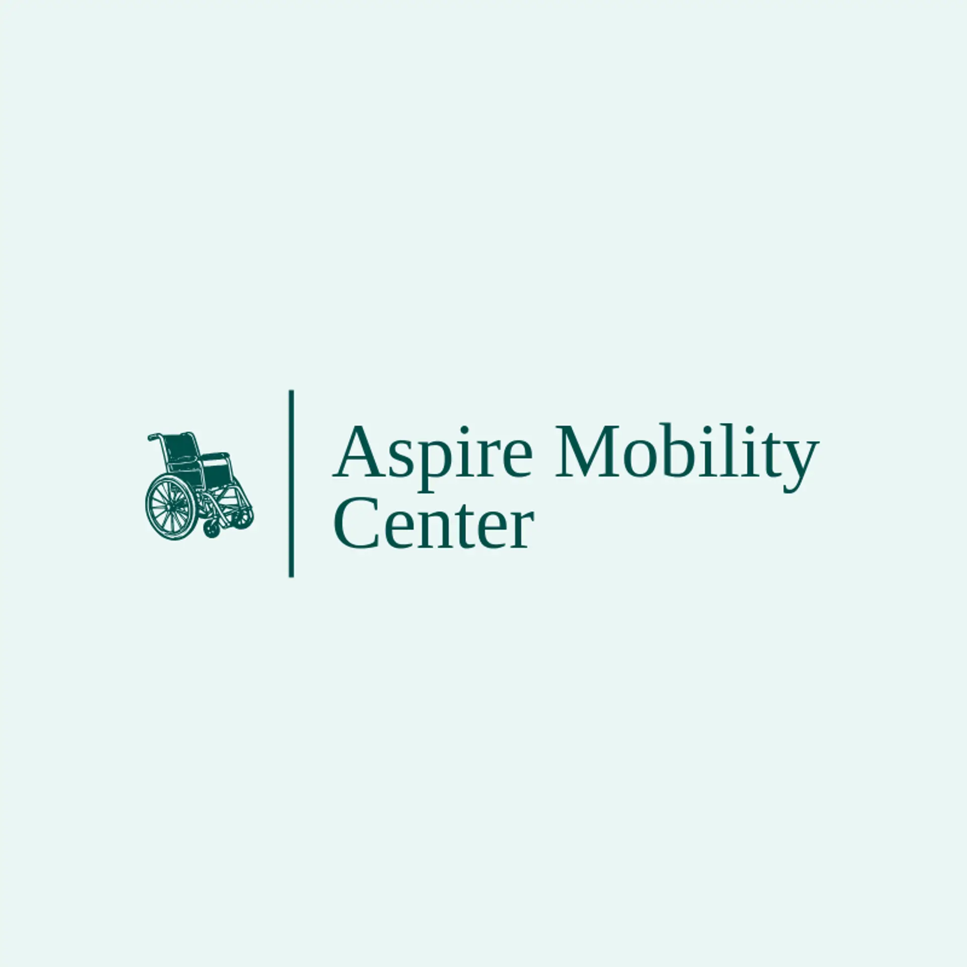 Aspire Mobility Center logo for wheelchair