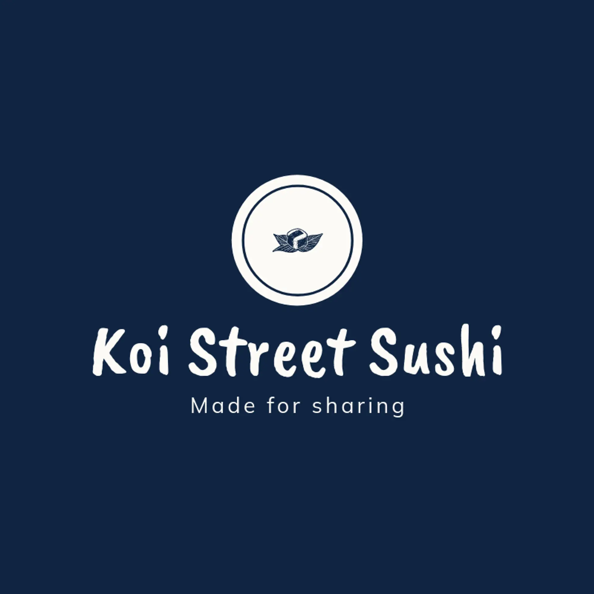 Koi Street Sushi logo for sushi