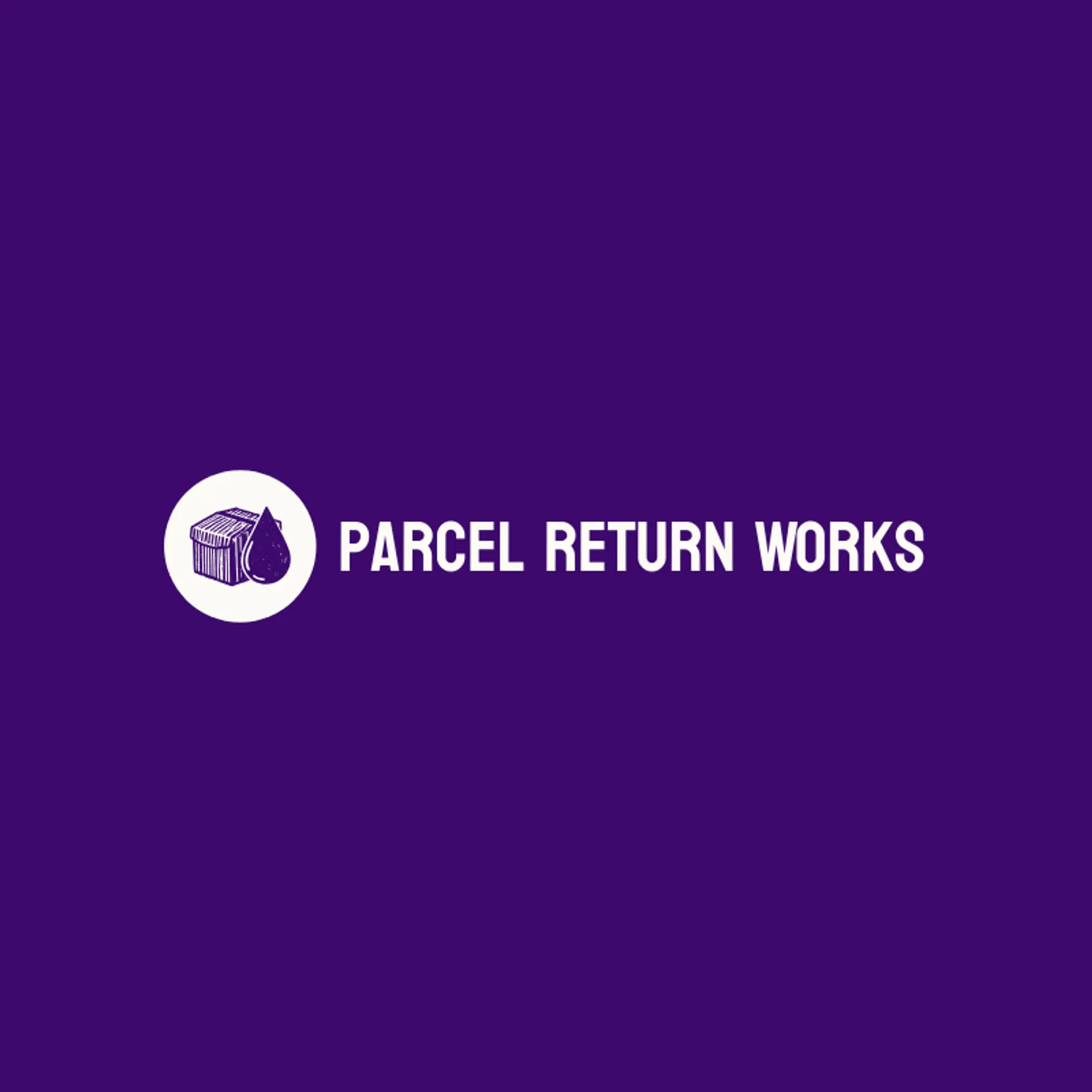 Parcel Return Works logo for recycle
