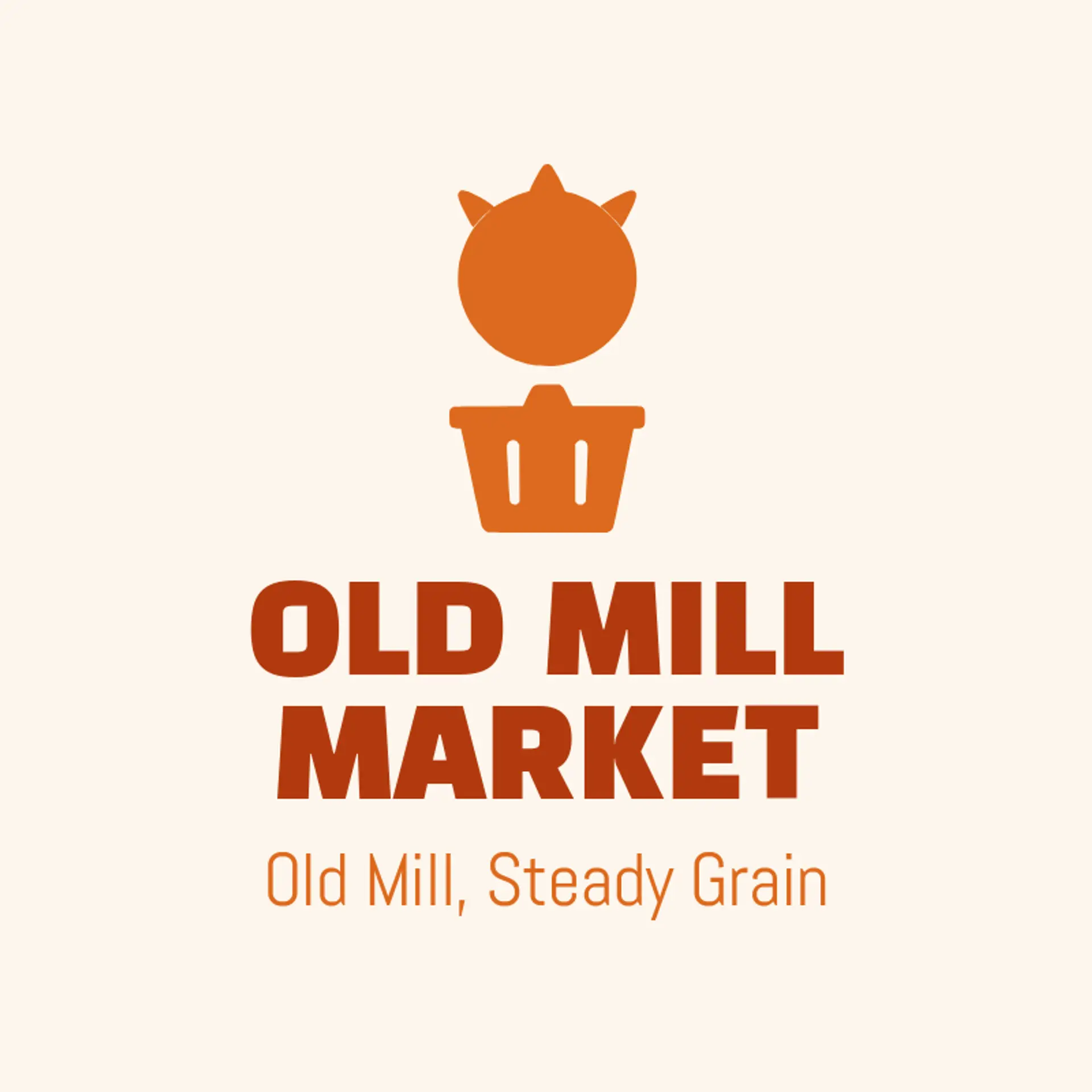 Old Mill Market logo for mart