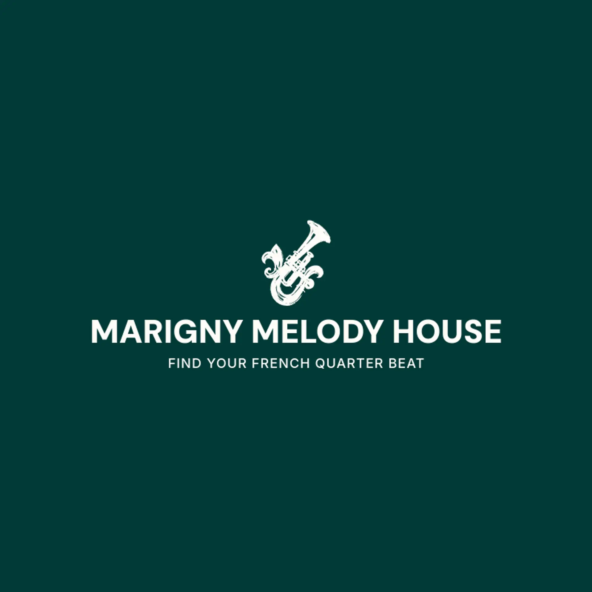 Marigny Melody House logo for new orleans