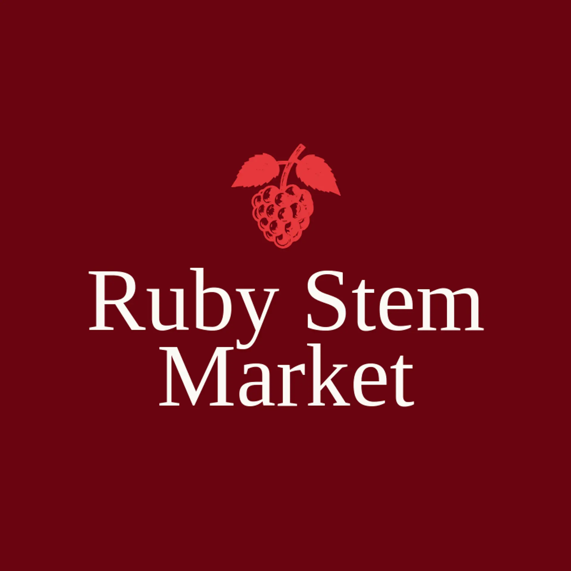 Ruby Stem Market logo for berry