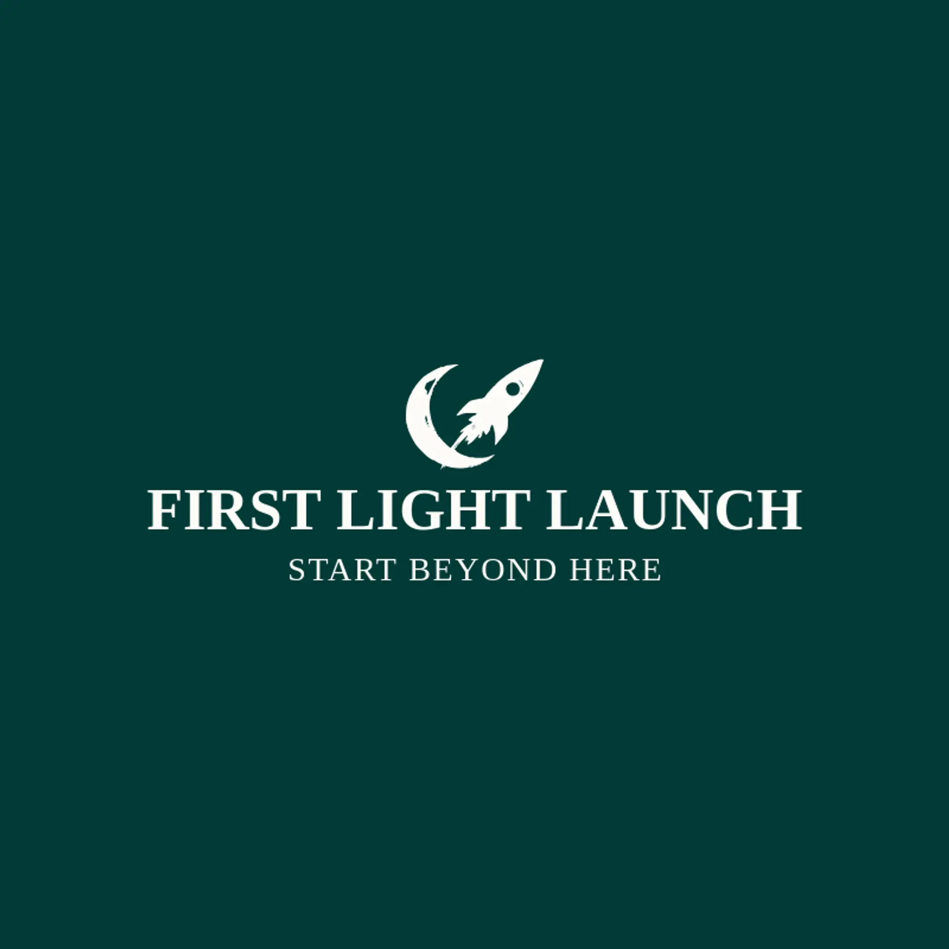 First Light Launch logo for launch