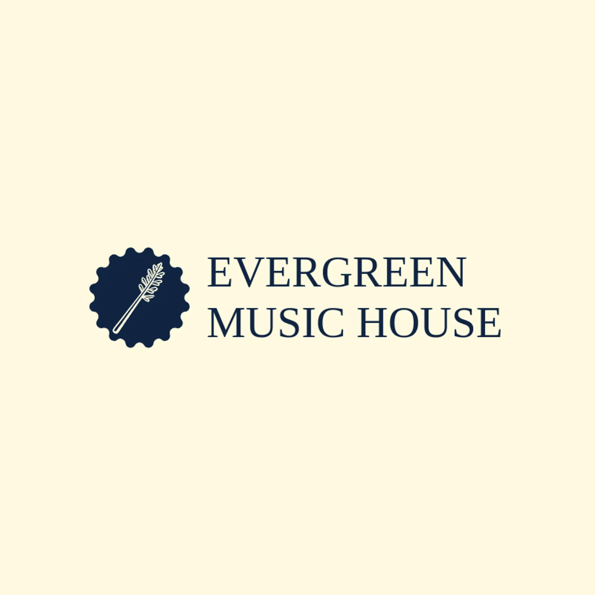 Evergreen Music House logo for symphony