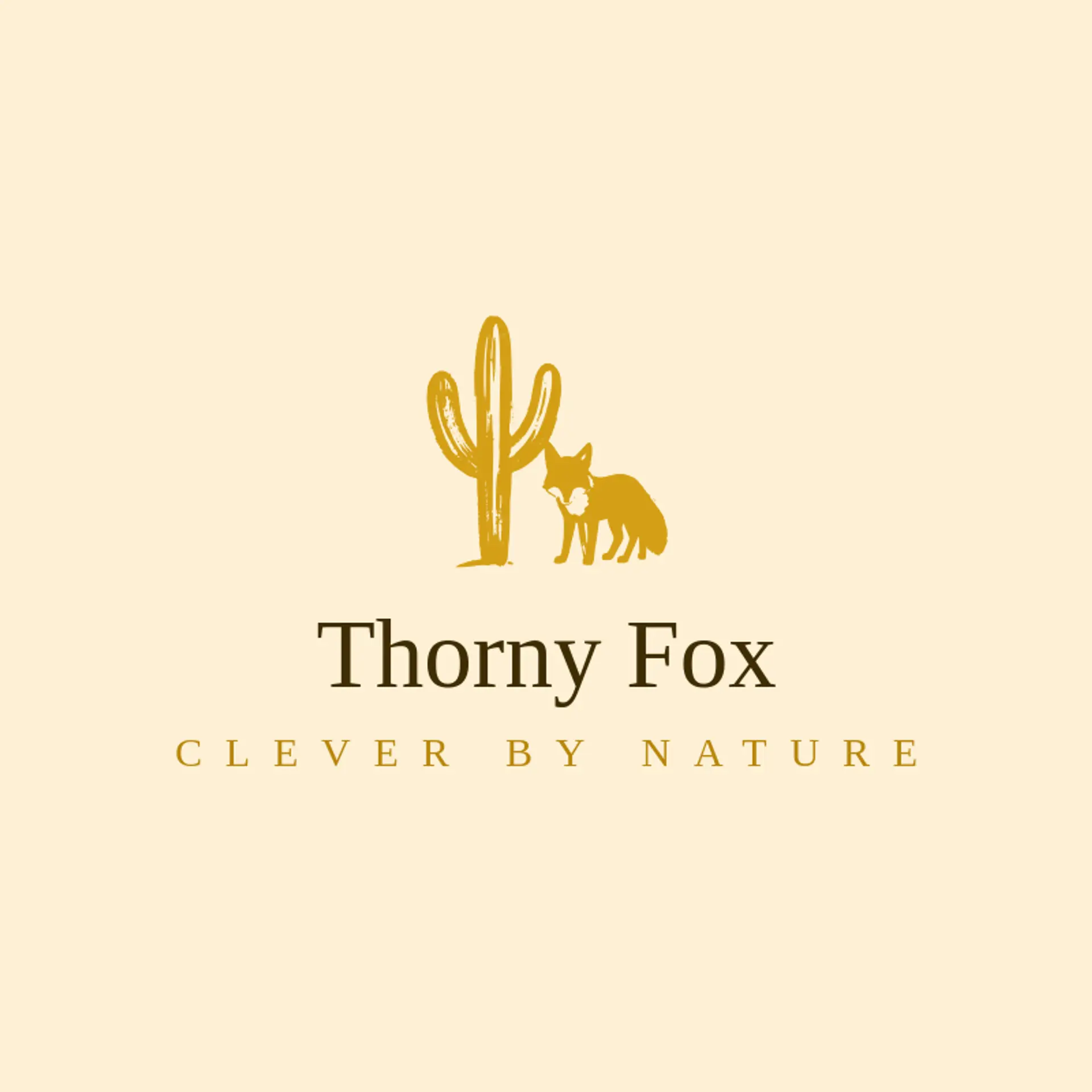 Thorny Fox logo for prickly