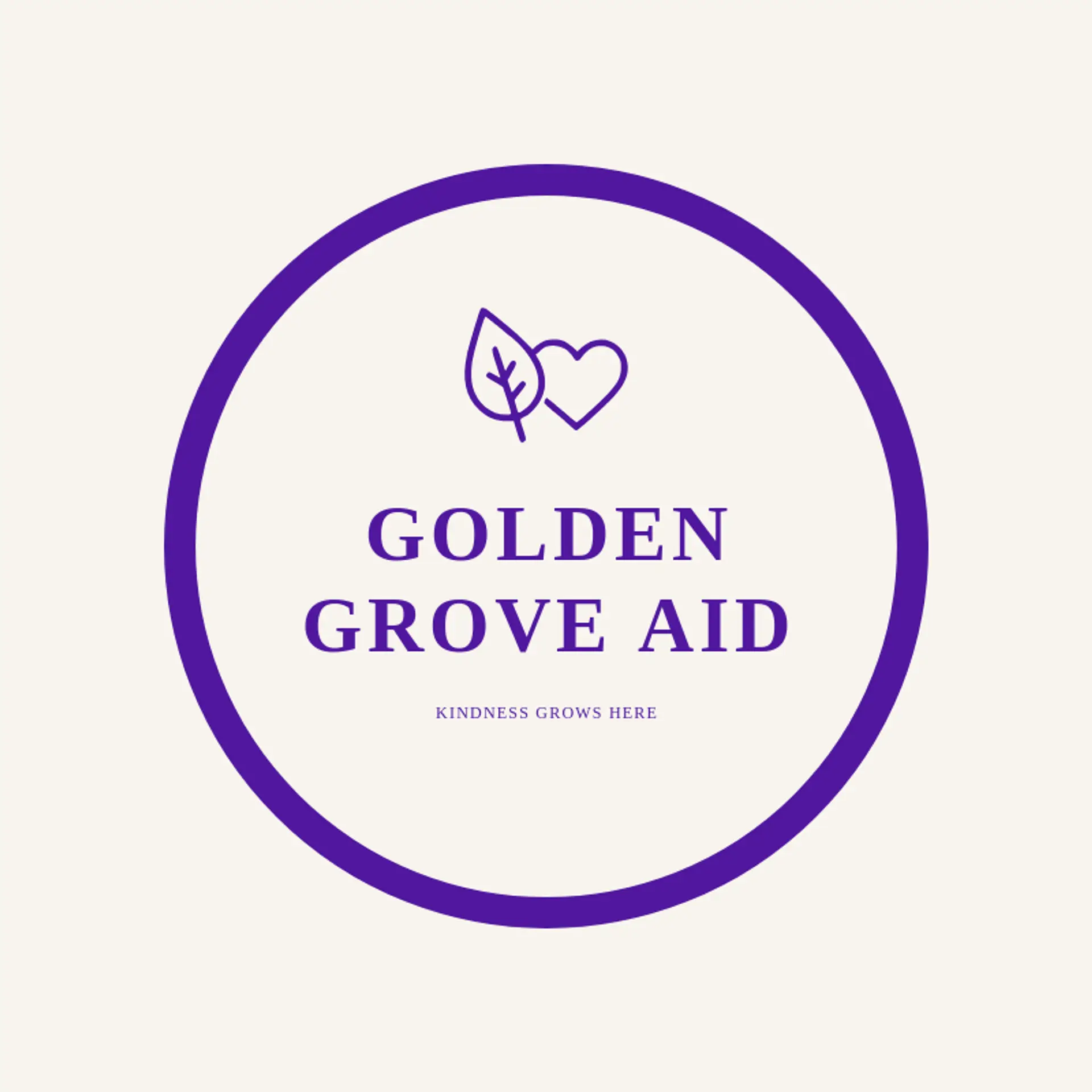 Golden Grove Aid logo for donation