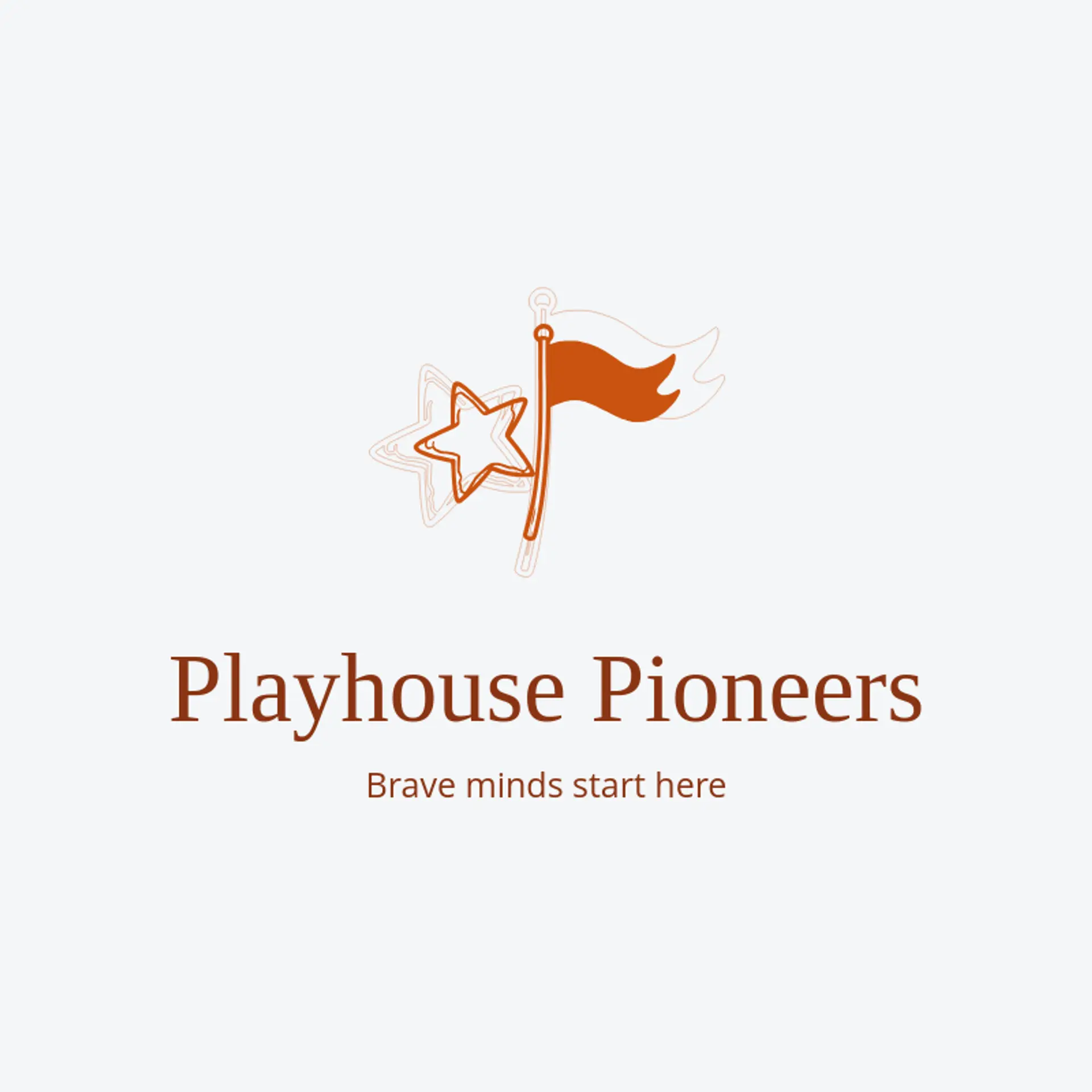 Playhouse Pioneers logo for kindergarten