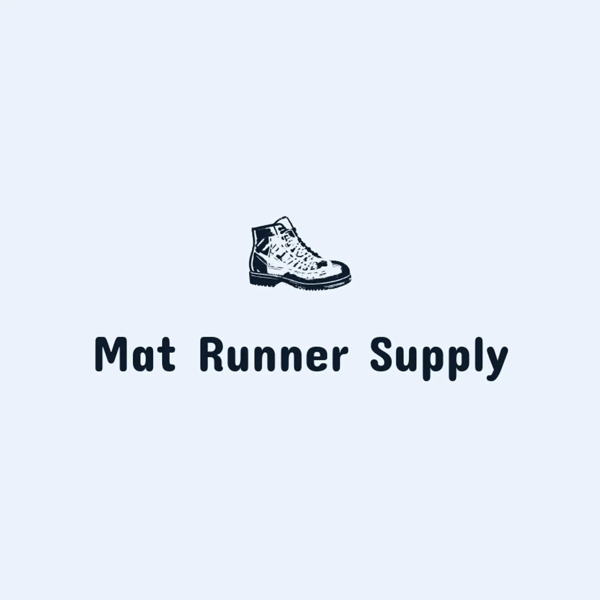 Mat Runner Supply logo for wrestling