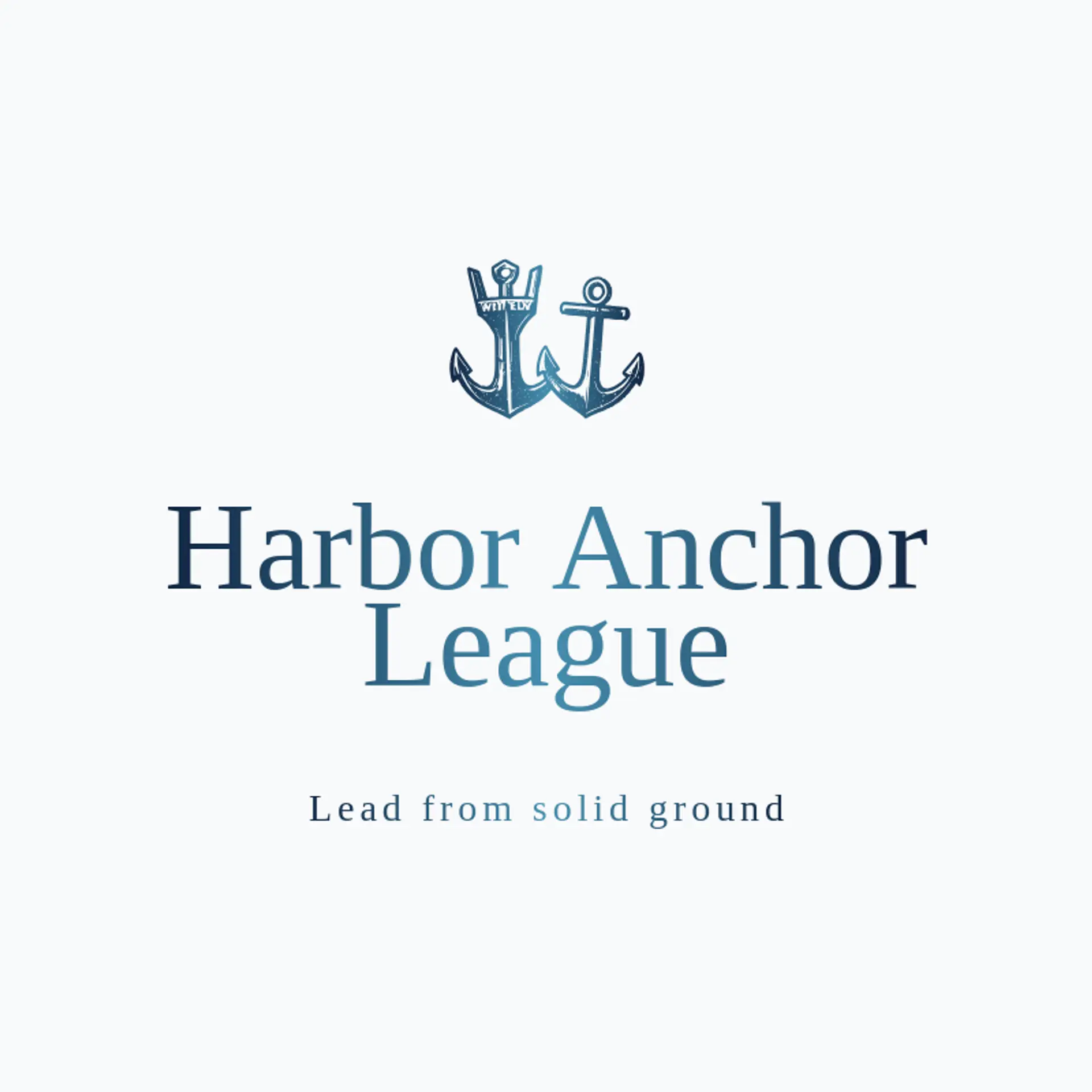 Harbor Anchor League logo for trident