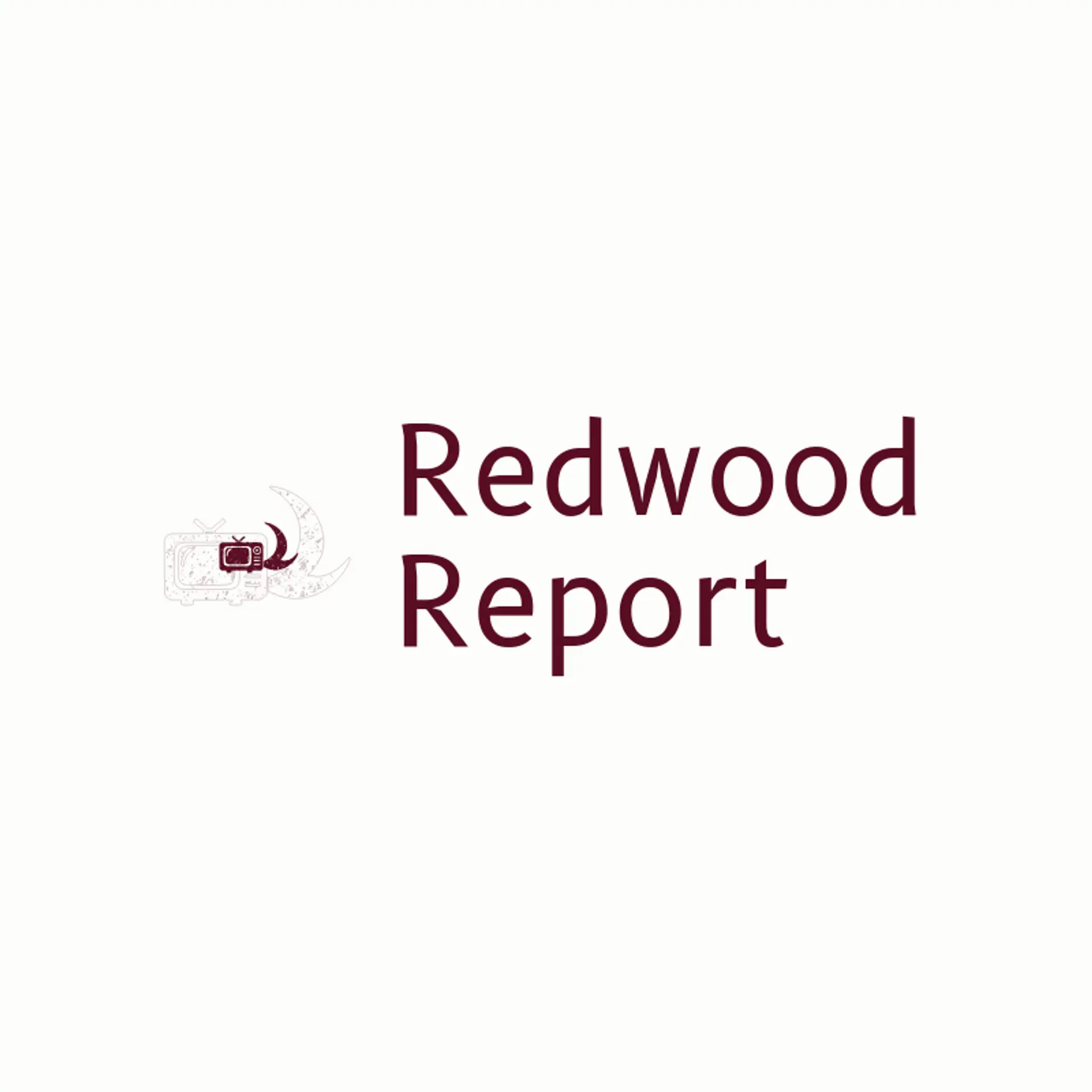 Redwood Report logo for news channel