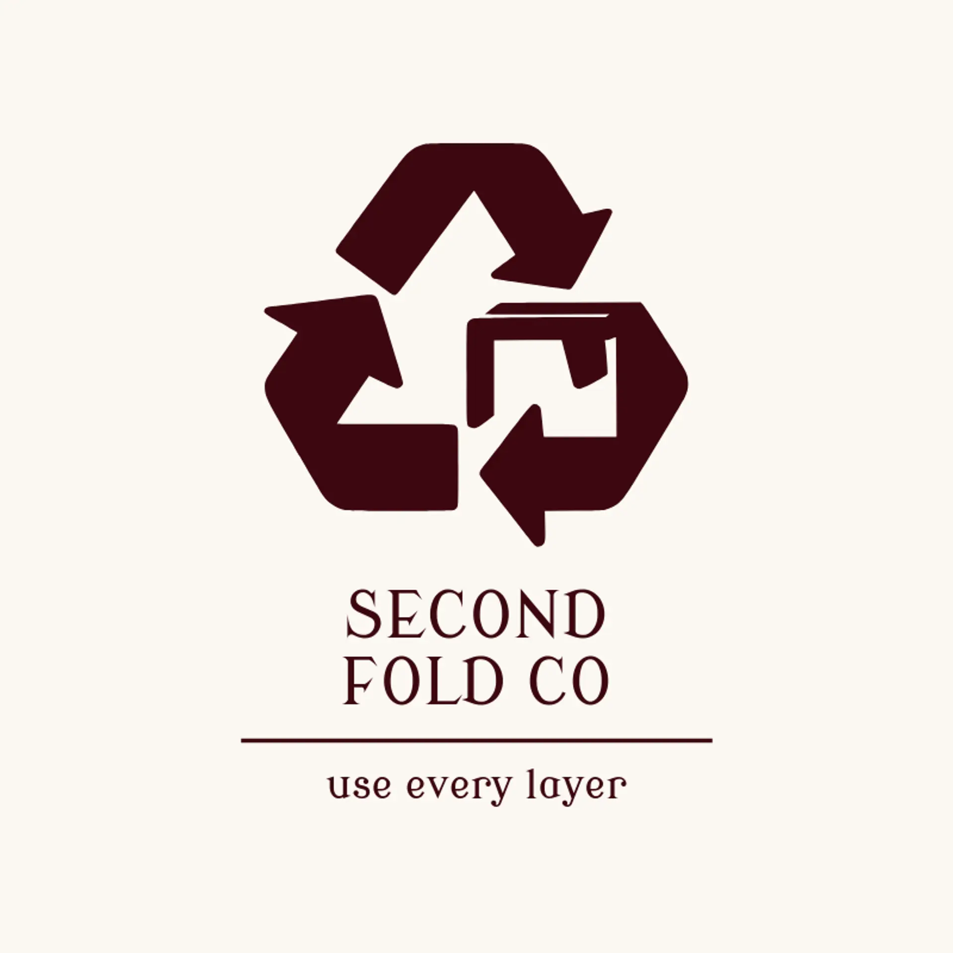 Second Fold Co logo for recycle