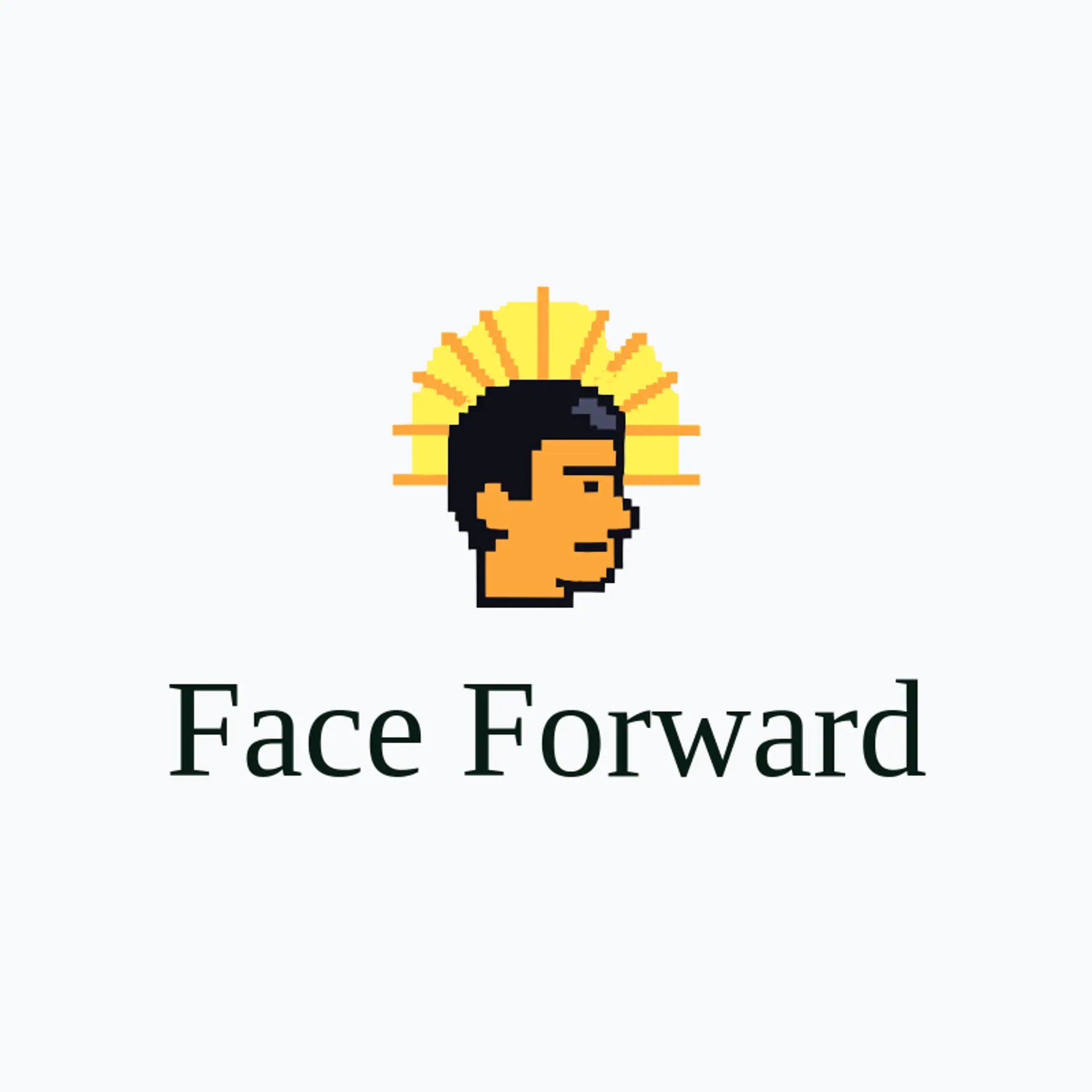 Face Forward logo for person