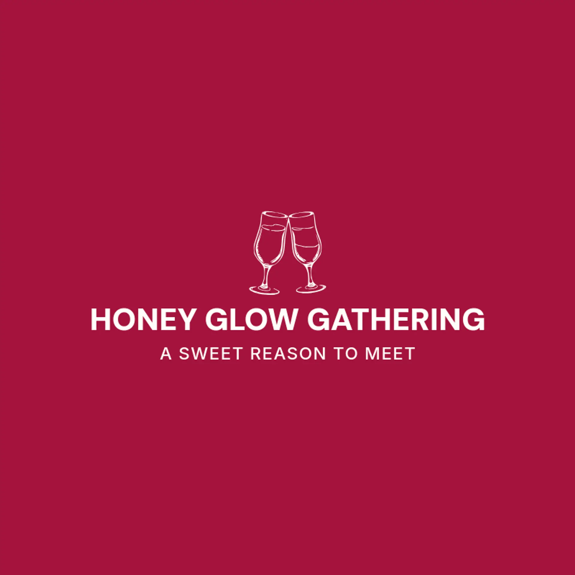 Honey Glow Gathering logo for cheers