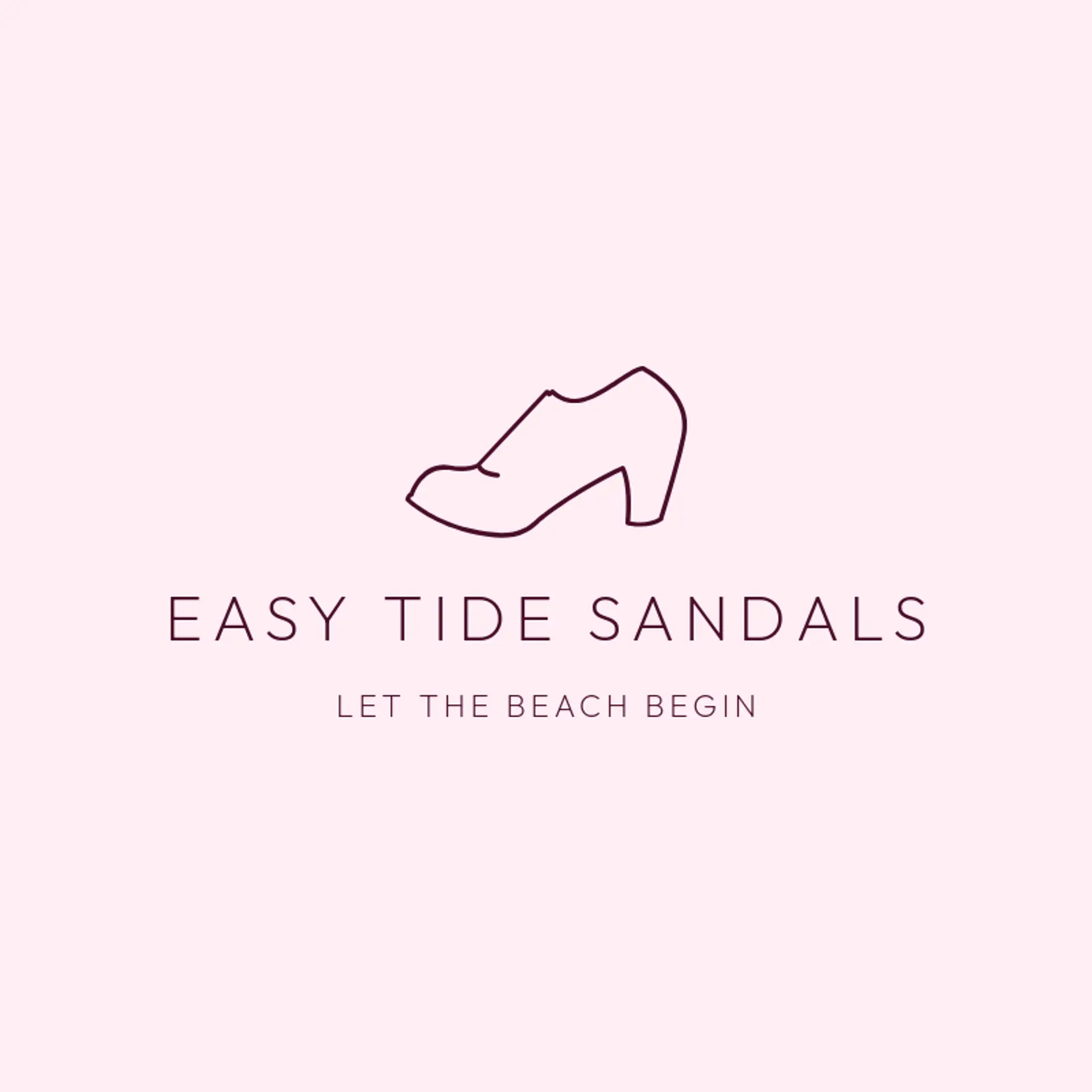 Easy Tide Sandals logo for sandals