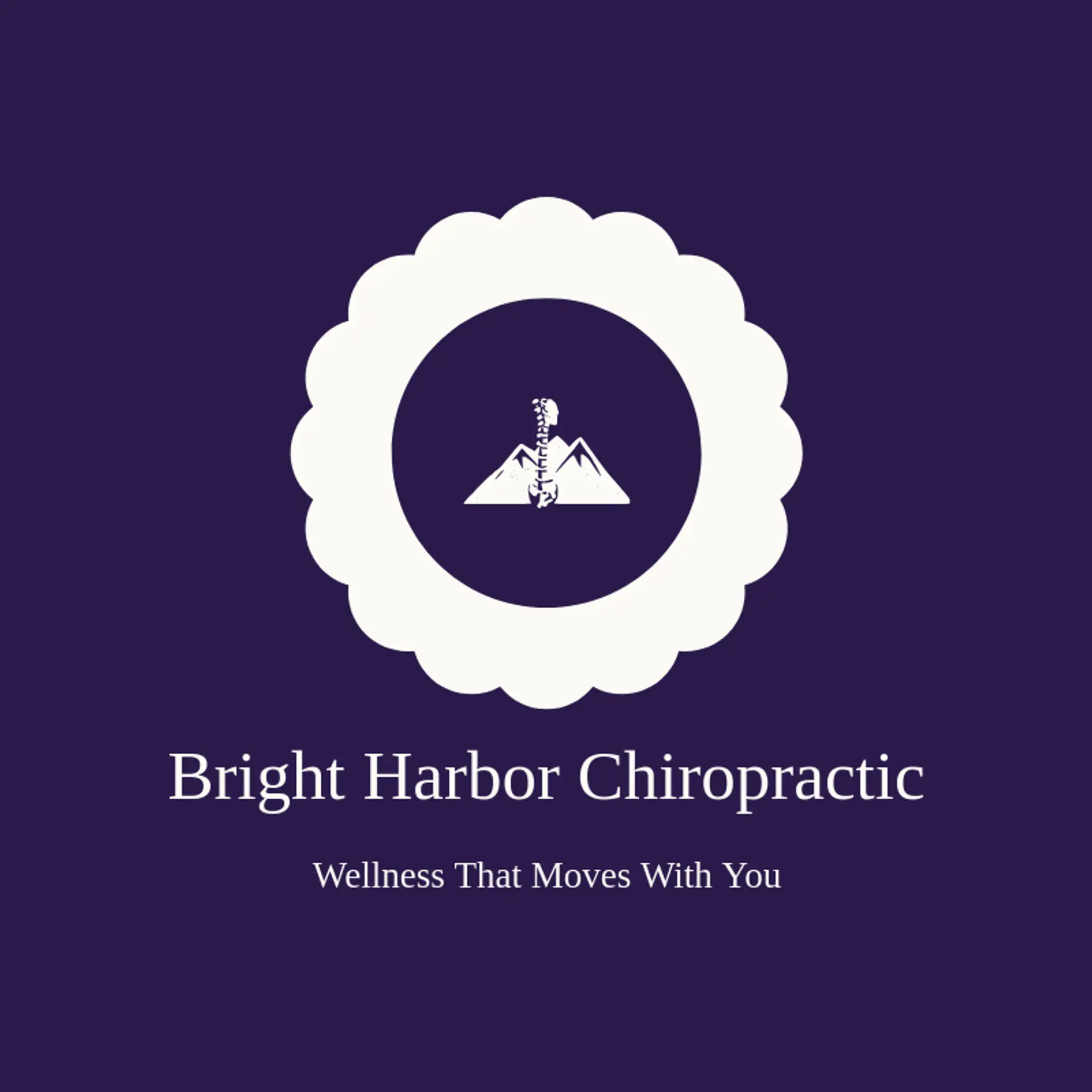Bright Harbor Chiropractic logo for chiropractic