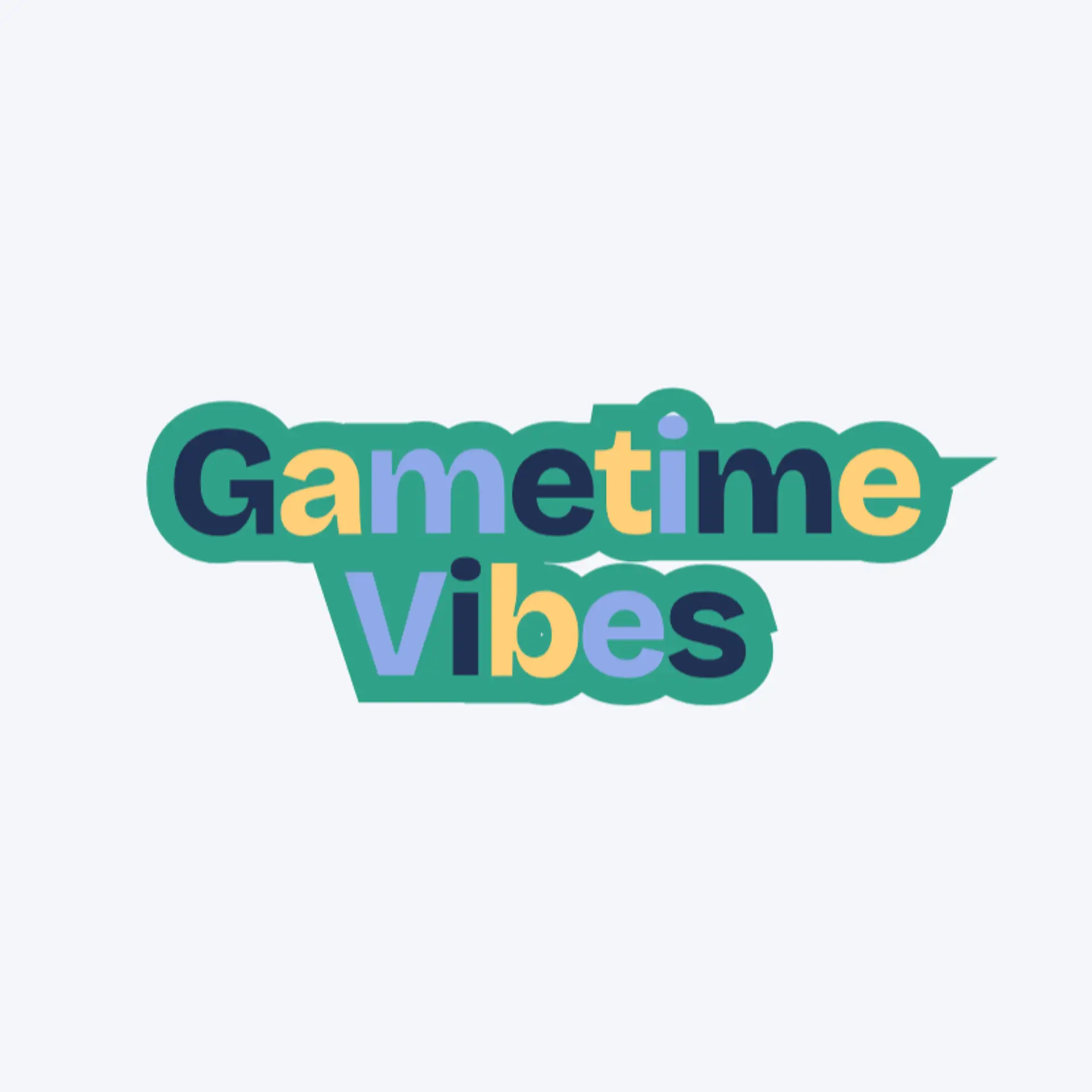 GameTime Vibes logo for sports podcast