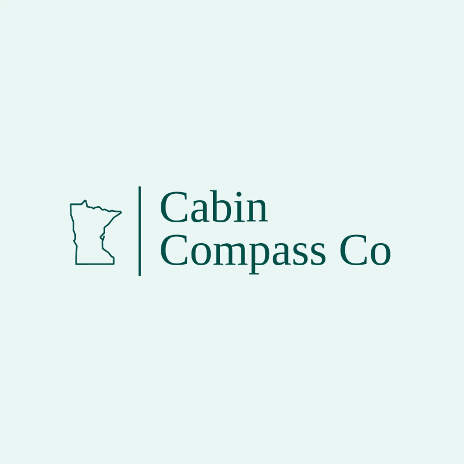 Cabin Compass Co logo for minnesota