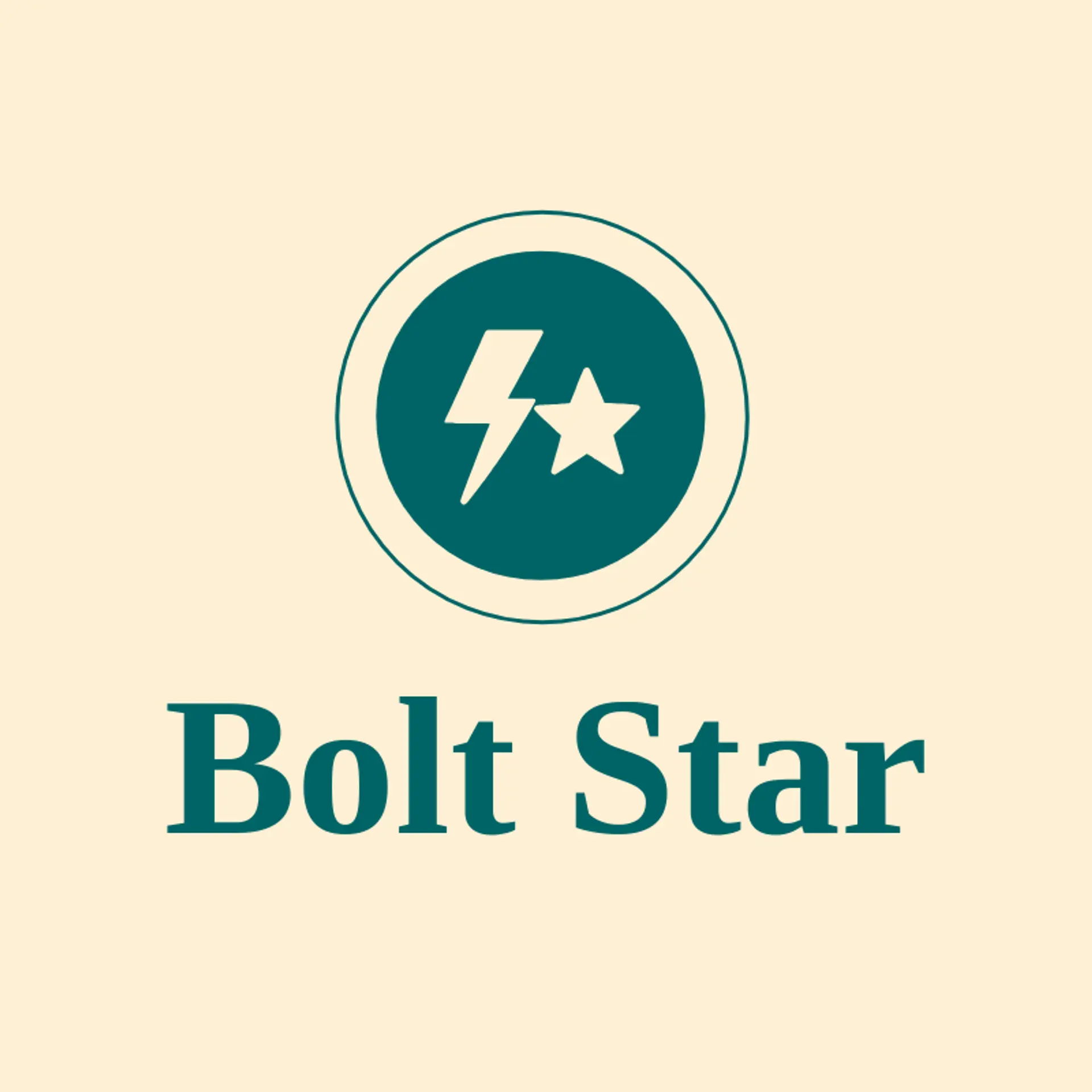 Bolt Star logo for lightning bolt